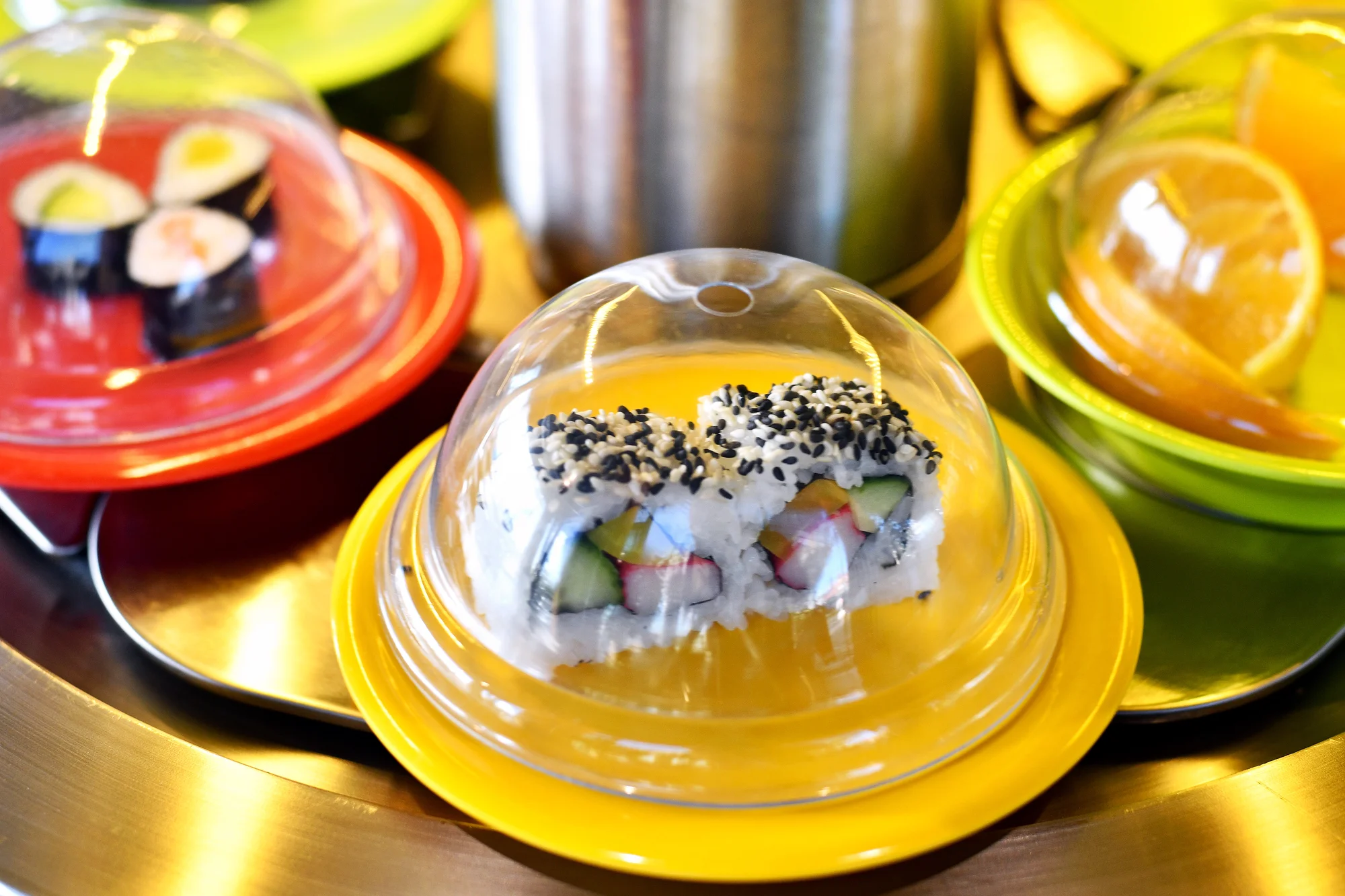 2 hodiny running sushi v OC Bořislavka pro 1 nebo 2 osoby