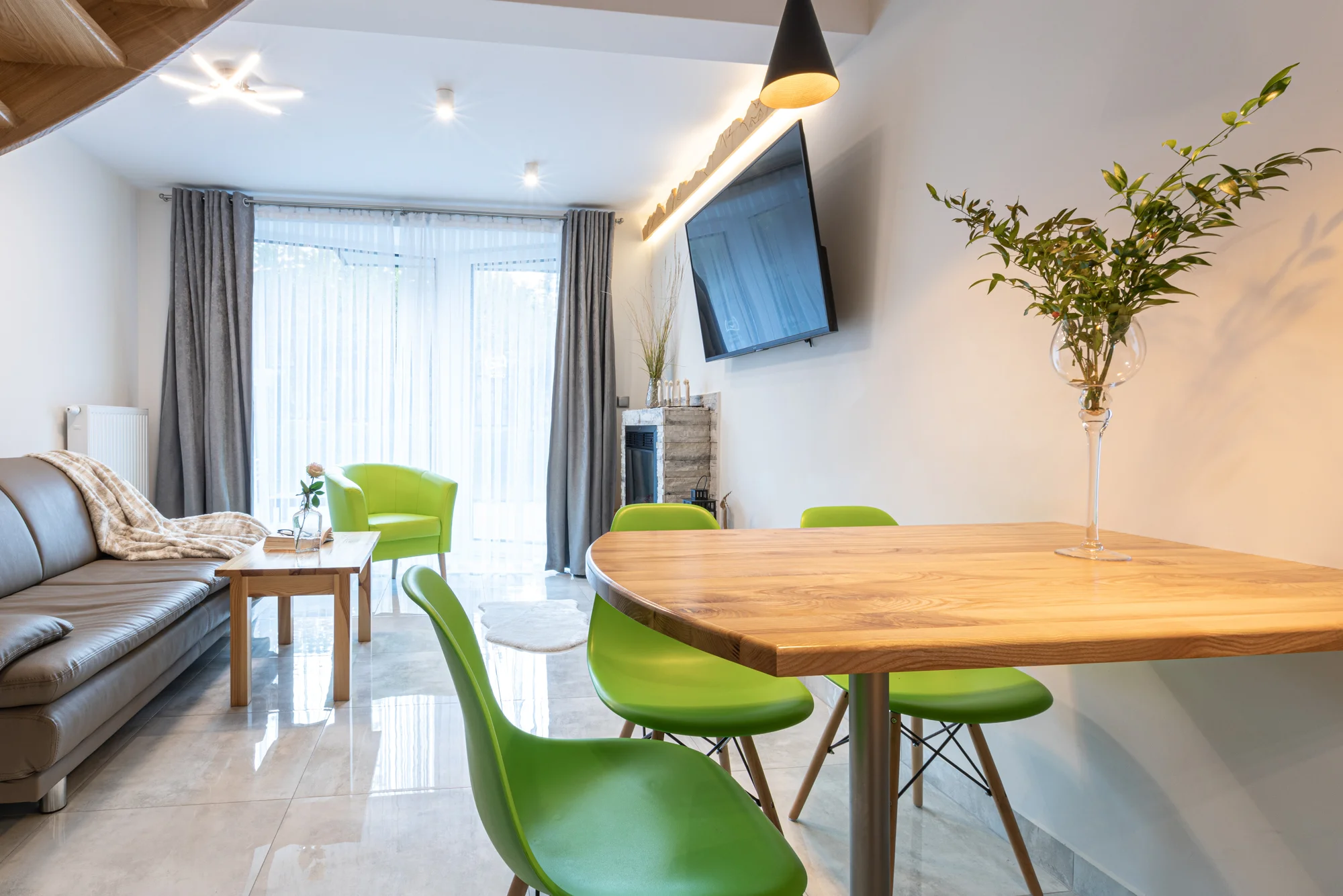 Relax v Zakopaném: bydlení s venkovní vířivkou, blízko turistických stezek, cena za celý apartmán