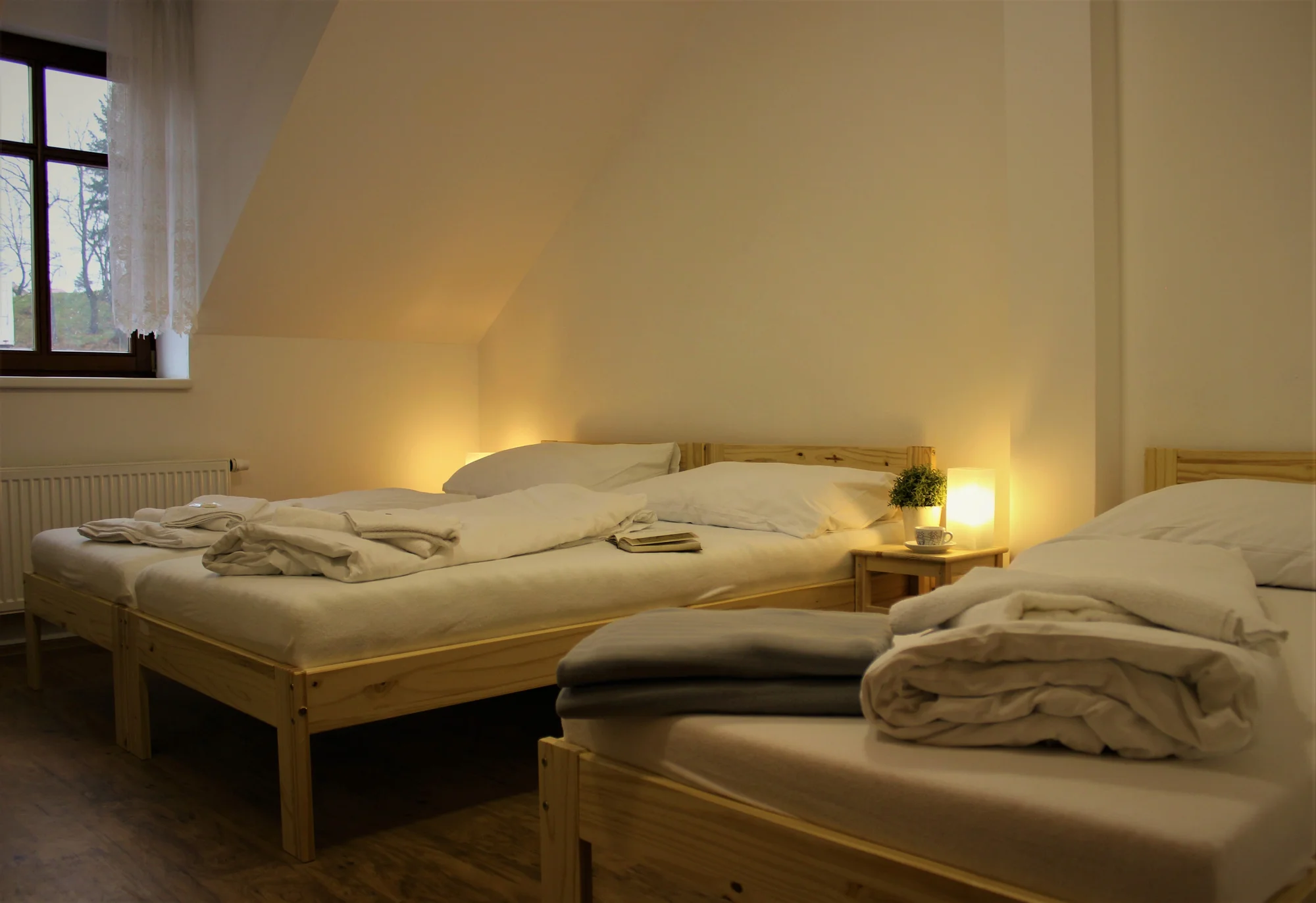 Dovolená v Posázaví: rodinný penzion se snídaní, výhled na hrad Ledeč