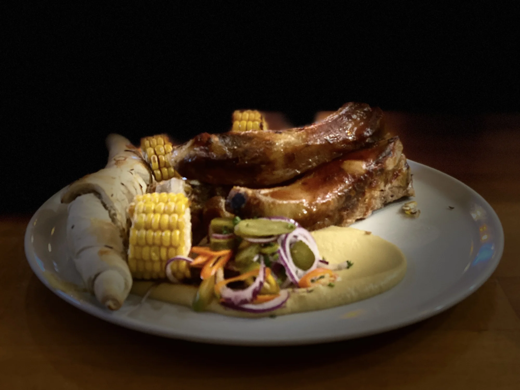 Žebra, steak podle výběru ze 2 druhů nebo burger pro 1 či 2 osoby