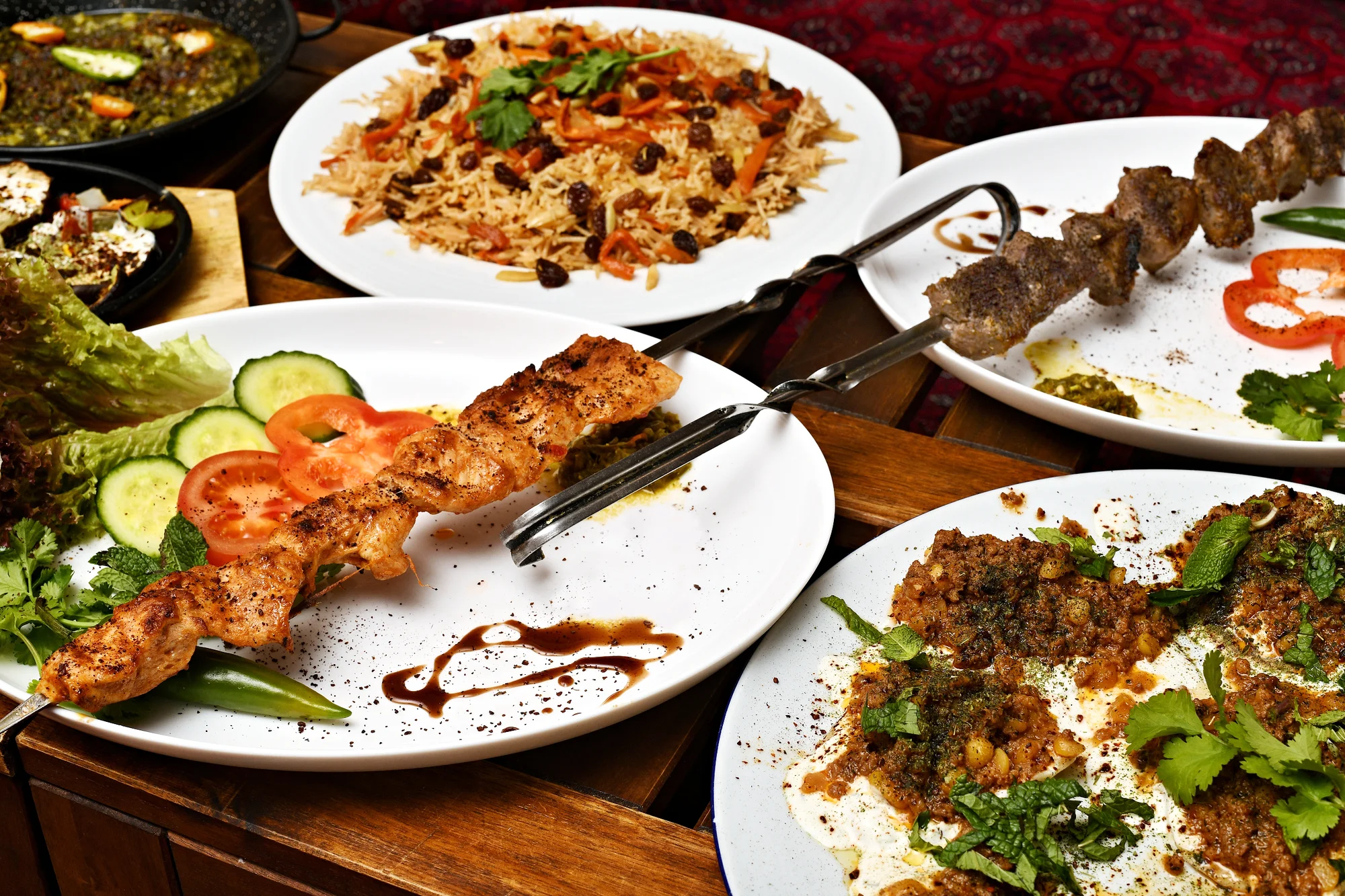 750–2000 Kč na cokoli v afghánském restaurantu Kabul: jehněčí, losos i další lahůdky