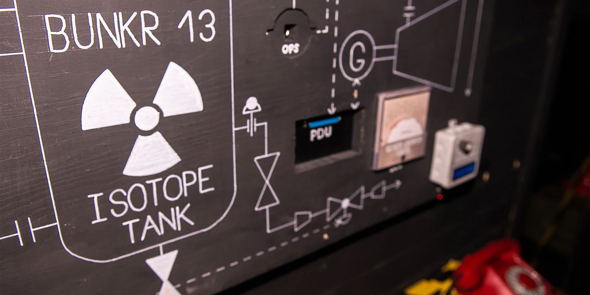 Úniková hra Bunkr 13: náročná mise až pro 8 hráčů s limitem 75 minut