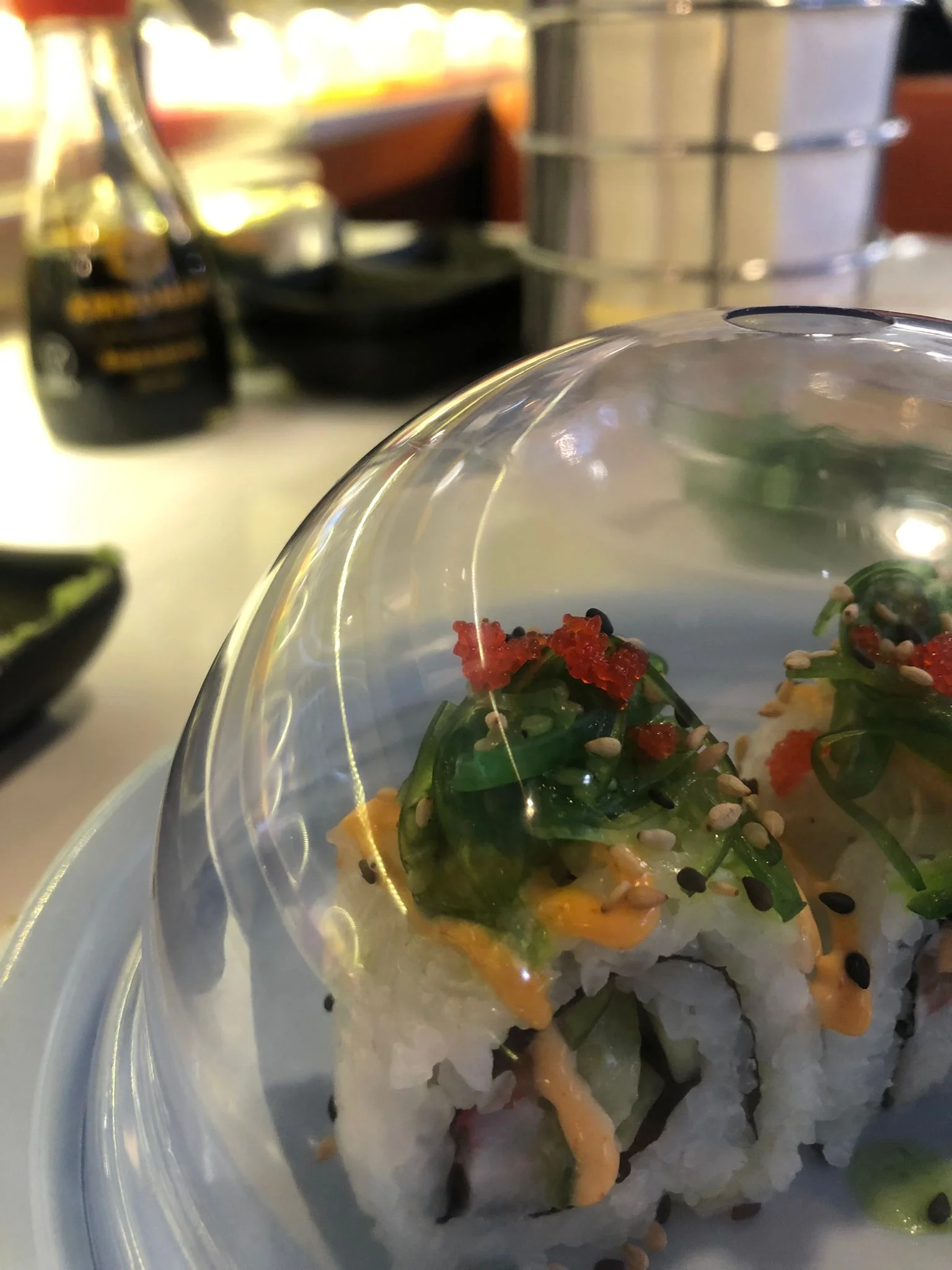 Running sushi v Kyoto v Mladé Boleslavi: sushi, grilované speciality, mořské plody i sladké