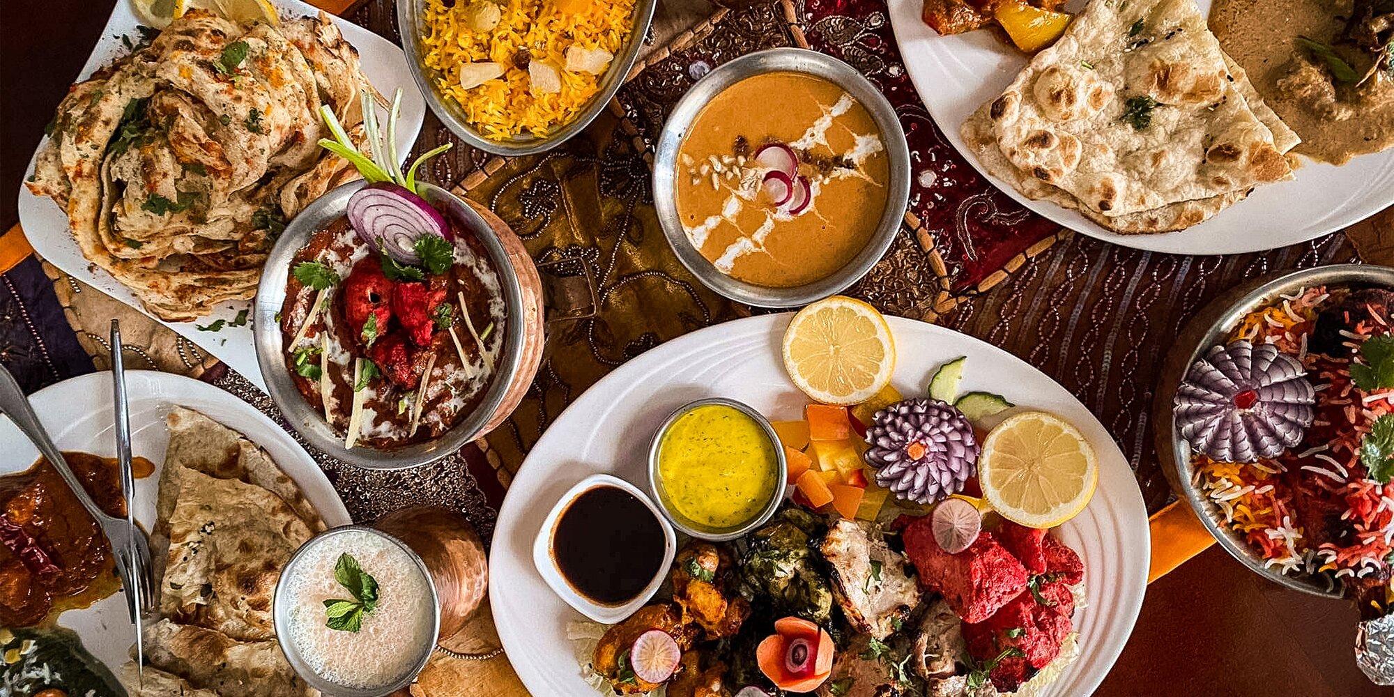 Otevřené vouchery na celé menu v indické restauraci