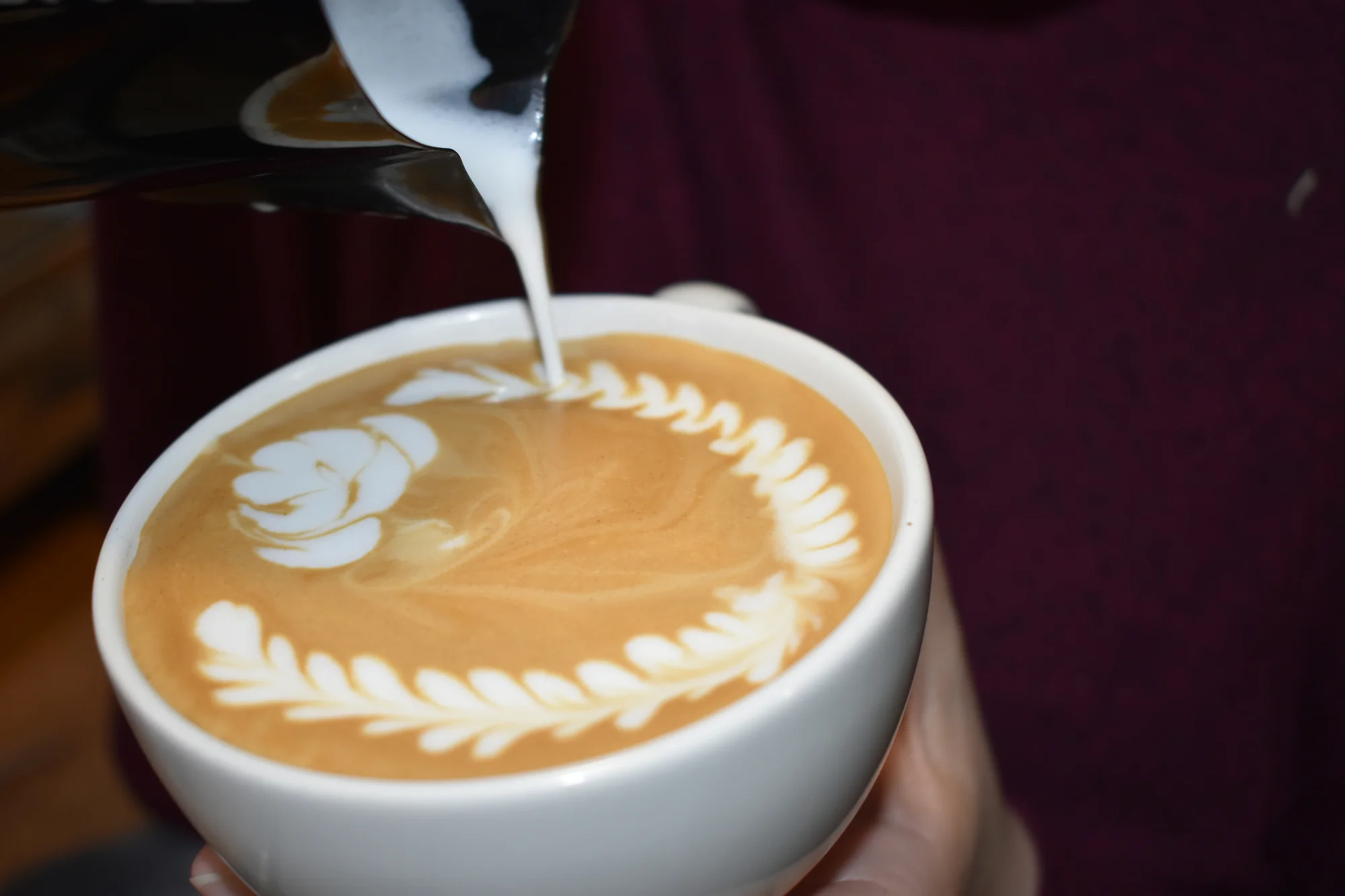 Baristický kurz techniky Latte Art: 3 hod. kávové zábavy pro 1 i 2 osoby