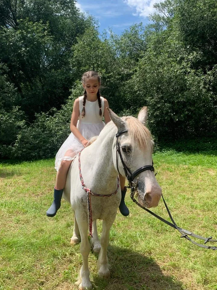 Projížďka na oslíkovi nebo poníkovi pro děti: zážitek v přírodě na 20 či 45 min.