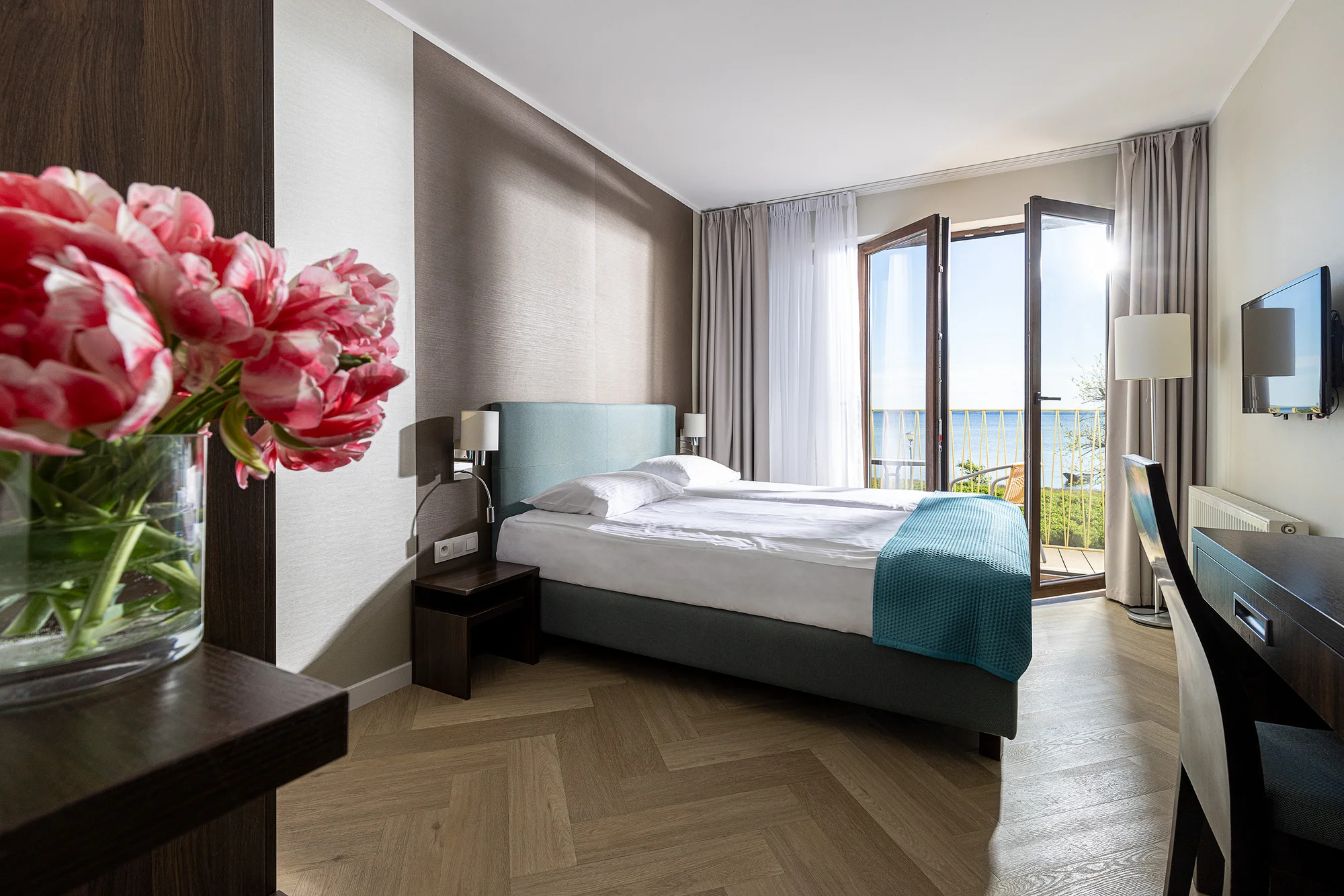 Pobyt se snídaní a neomezeným wellness u Baltu: luxusní hotel pár metrů od moře