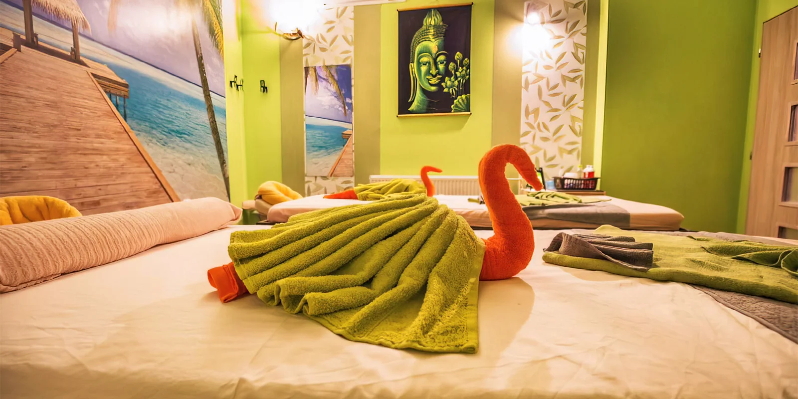 60 či 120 min. odpočinku: thajská, olejová, čtyřruční i romantická párová masáž
