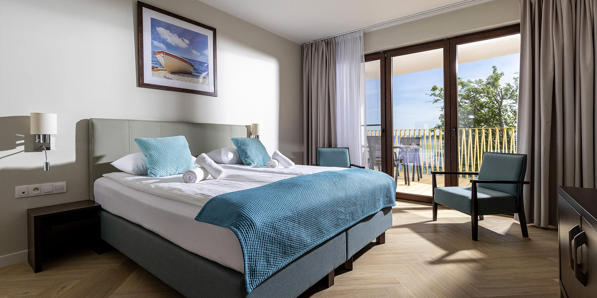 Pobyt se snídaní a neomezeným wellness u Baltu: luxusní hotel pár metrů od moře