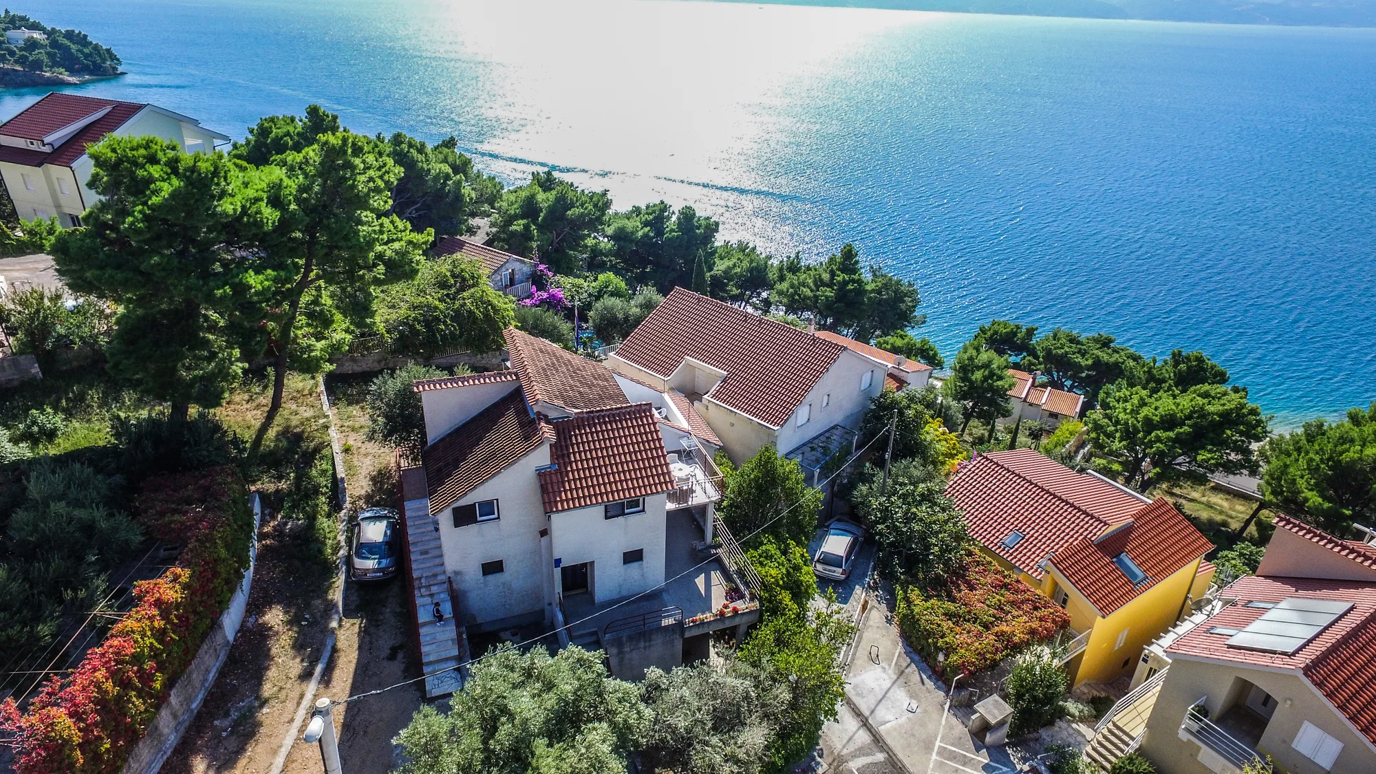 Omišská riviéra na 7 nocí: apartmány jen 100 m od pláže s kapacitou až 6 osob