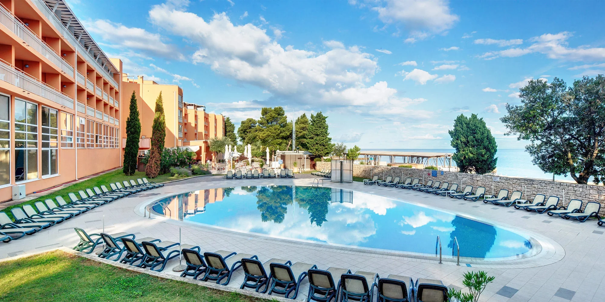 4* hotel v Umagu: pláž, bazény a wellness