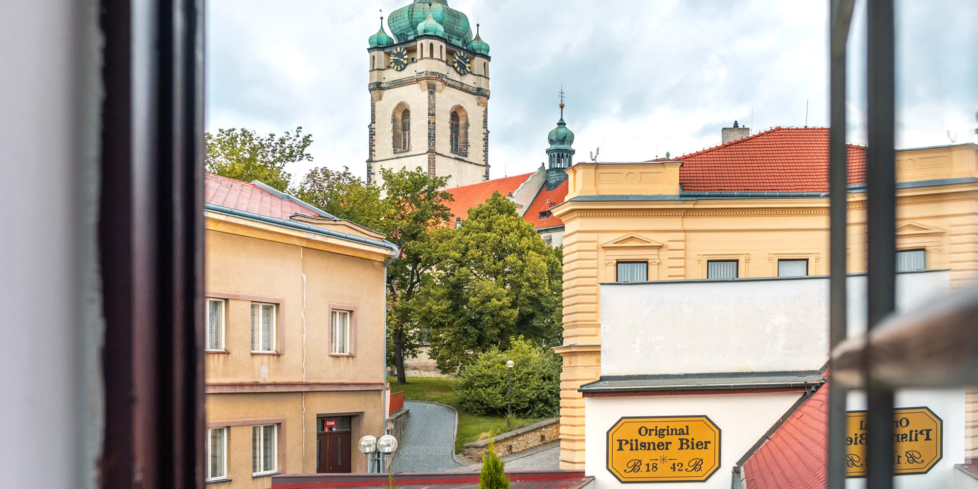 Pobyt v srdci Mělníka až pro 6 osob: snídaně i sleva do restaurace
