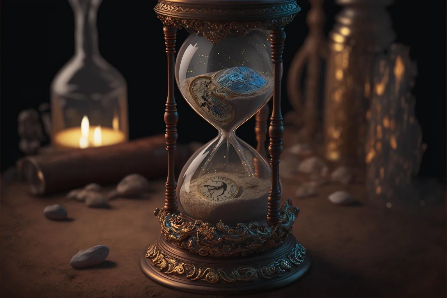 Zábavná únikovka Magický orloj pro 2–4 hráče vhodná i pro rodiny s dětmi