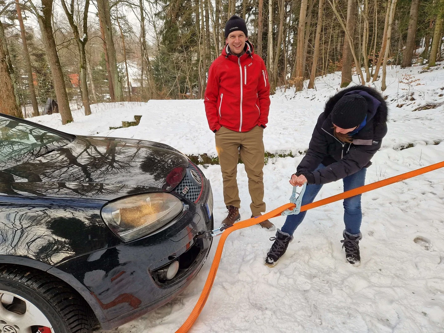 Závěje si na vás nepřijdou: škola jízdy ve sněhu vč. vyprošťovacích technik: