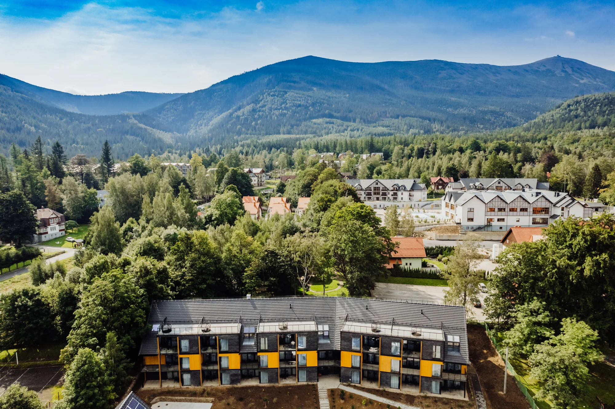 Adults only apartmány v polské Karpaczi: snídaně a wellness, varianta s privátní saunou v pokoji