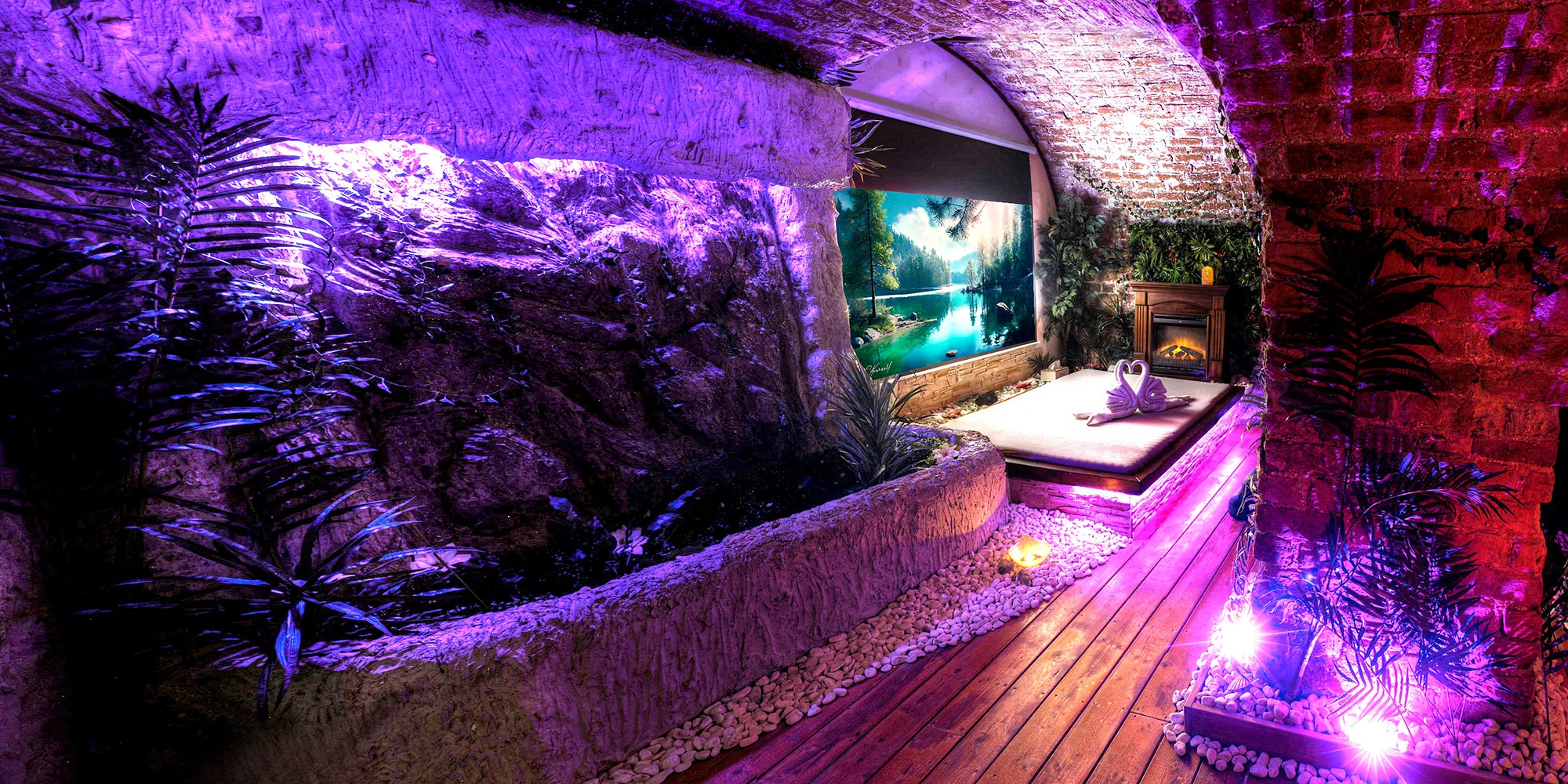 Relaxace v romantickém wellness: infrasauna, vířivka, sekt a občerstvení i 13. komnata pro 2 osoby