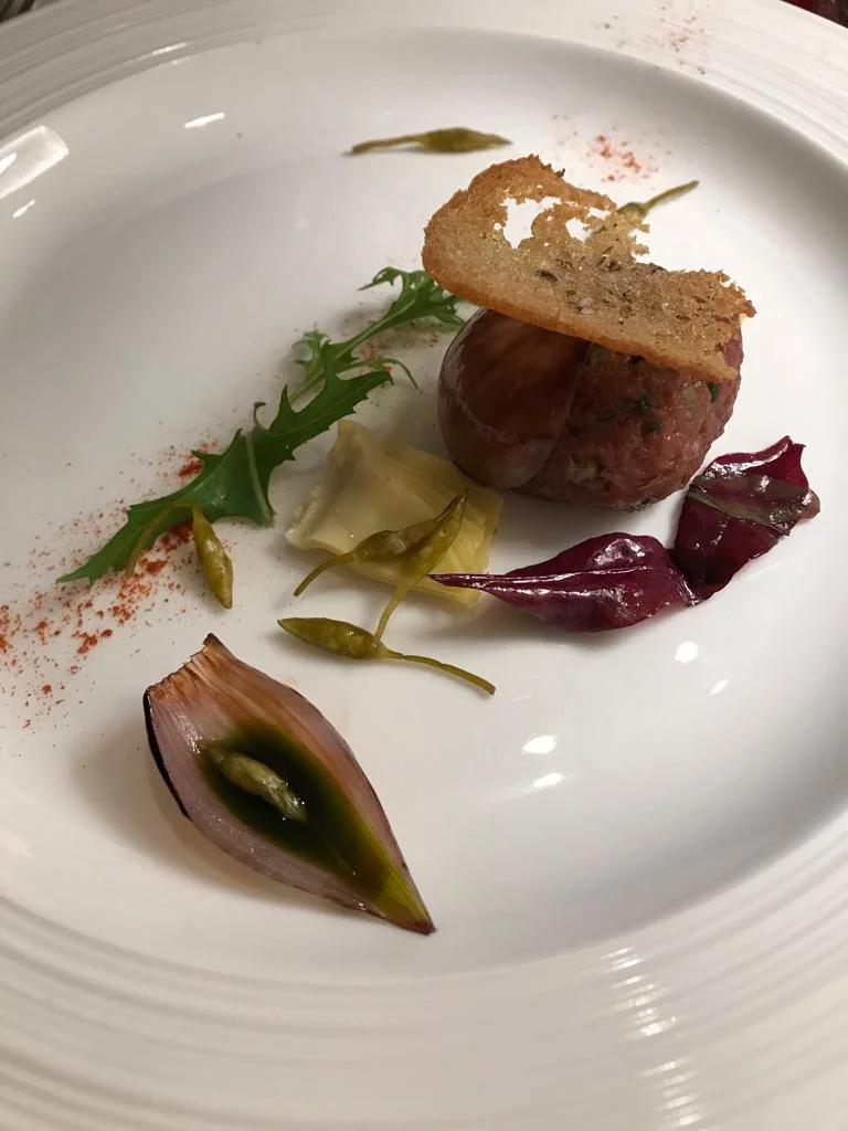 Tříchodové obědové menu v zámecké restauraci Honoria Chateau Herálec*****