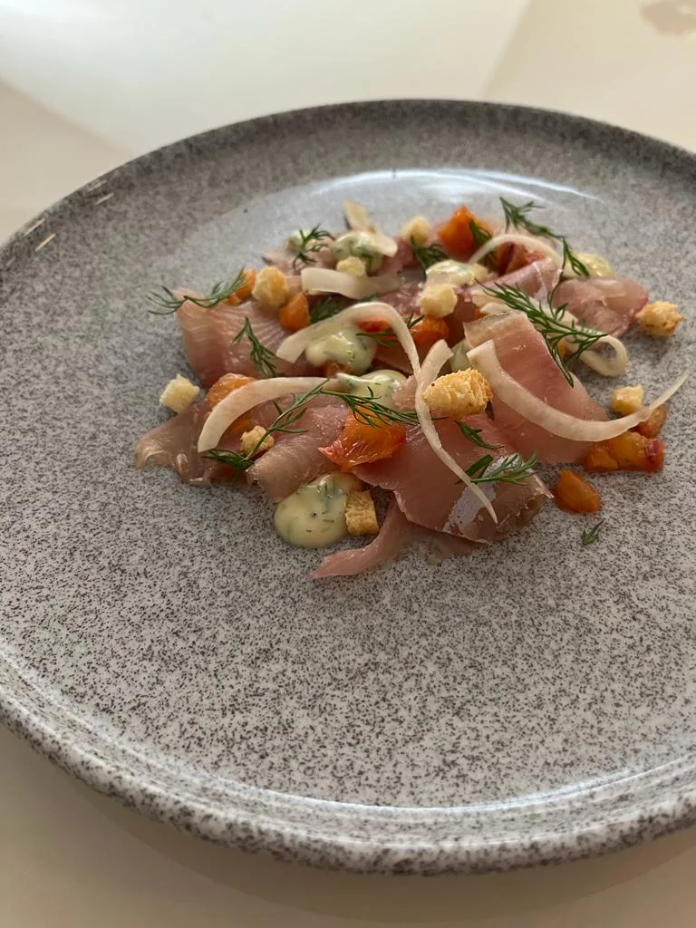 Tříchodové obědové menu v zámecké restauraci Honoria Chateau Herálec*****