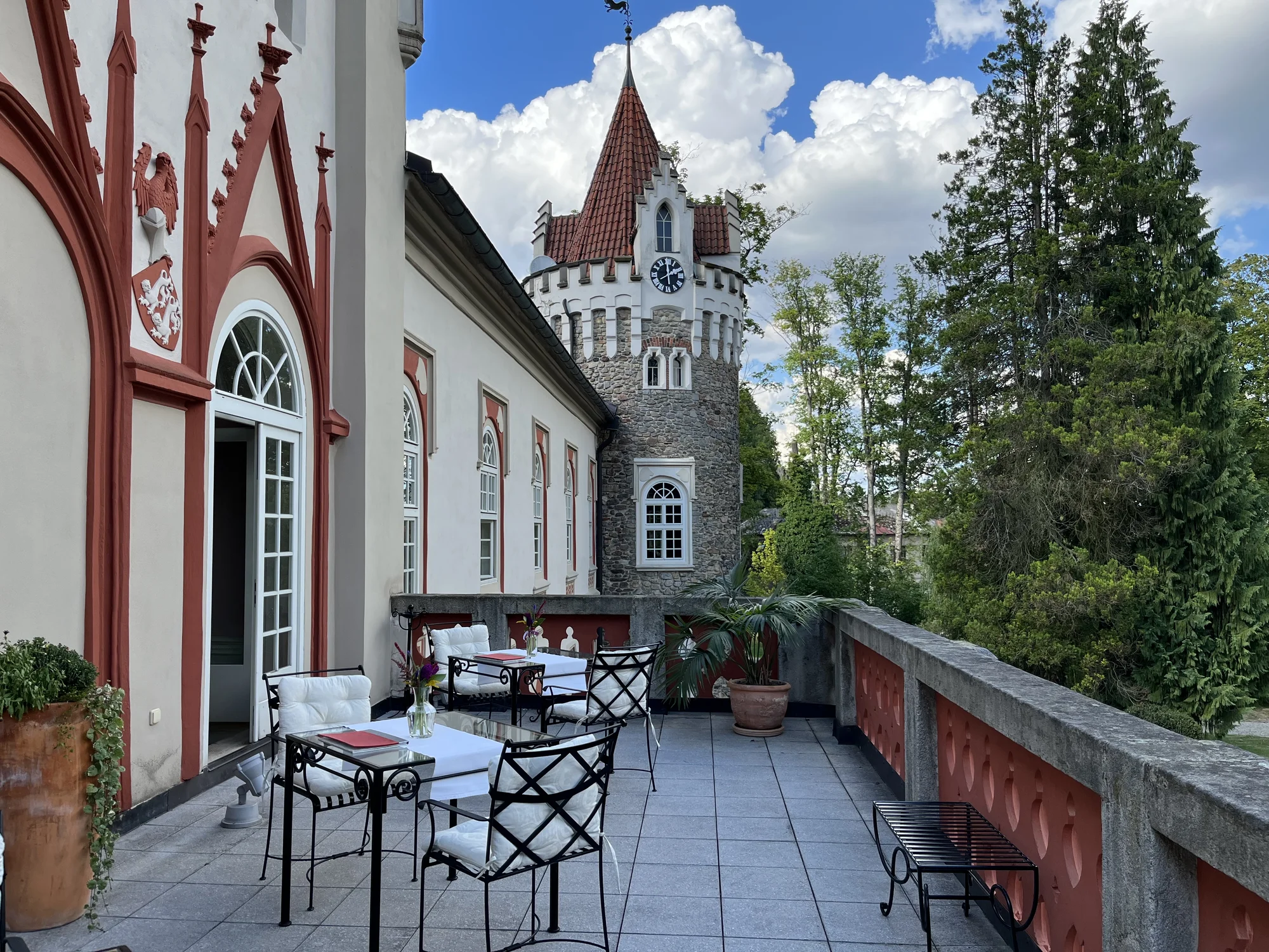 Tříchodové obědové menu v zámecké restauraci Honoria Chateau Herálec*****