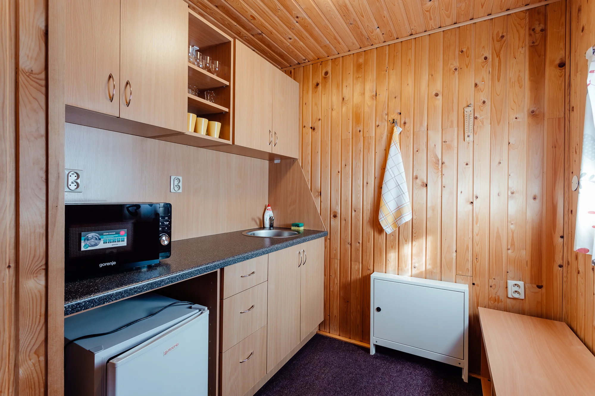 Srubové apartmány u Malé Fatry: polopenze, kuchyňka i vstup do wellness