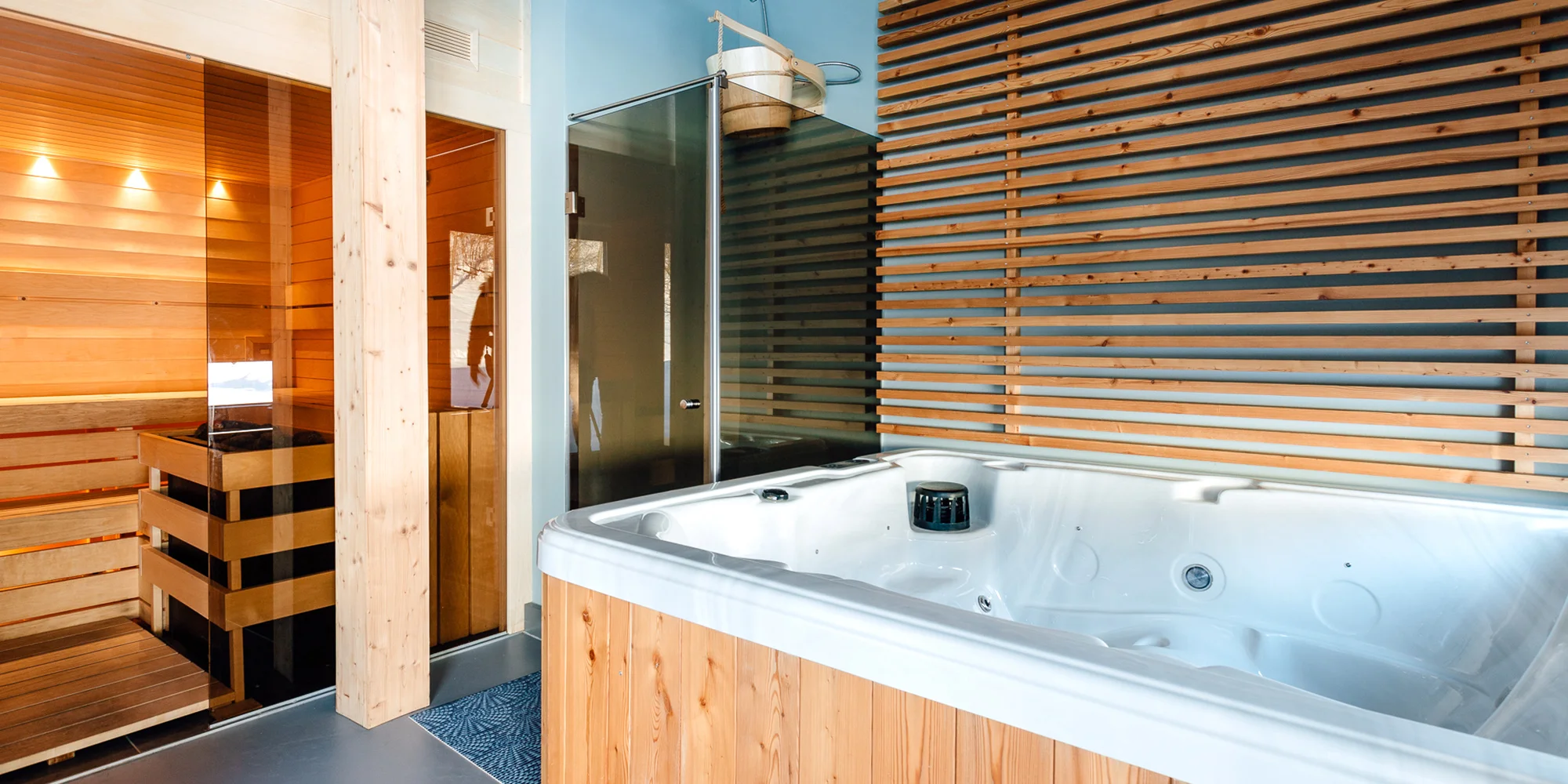 Srubové apartmány u Malé Fatry: polopenze, kuchyňka i vstup do wellness