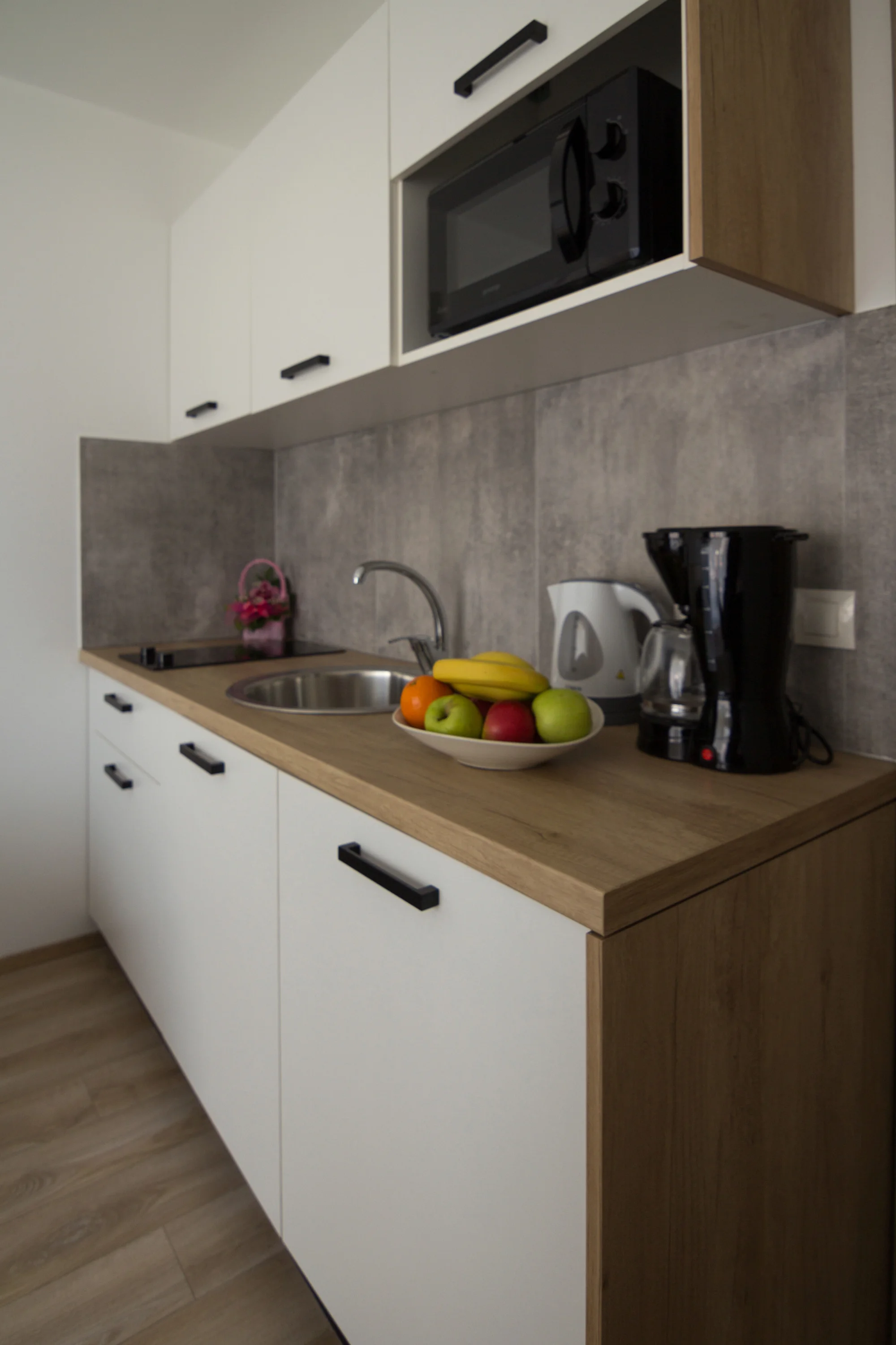 Rodinná dovolená na Istrii: apartmány u pláže, balkon s výhledem