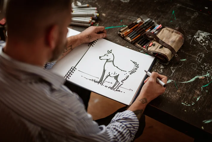 Online kurz kreslení s Vladimírem Strejčkem pro úplné začátečníky