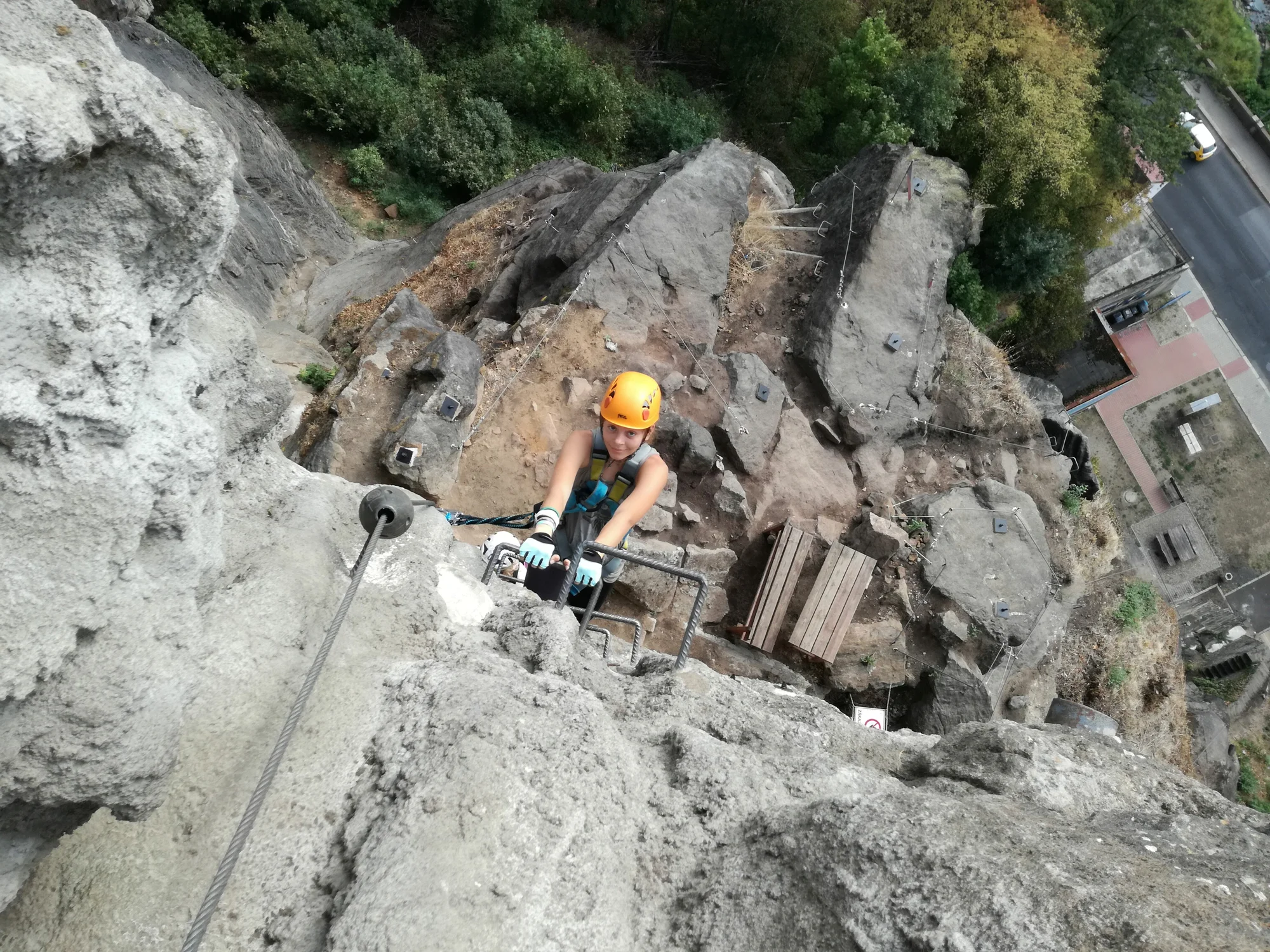 Via Ferrata: zajištěné cesty na Pastýřské stěně v Děčíně pro 1–3 osoby