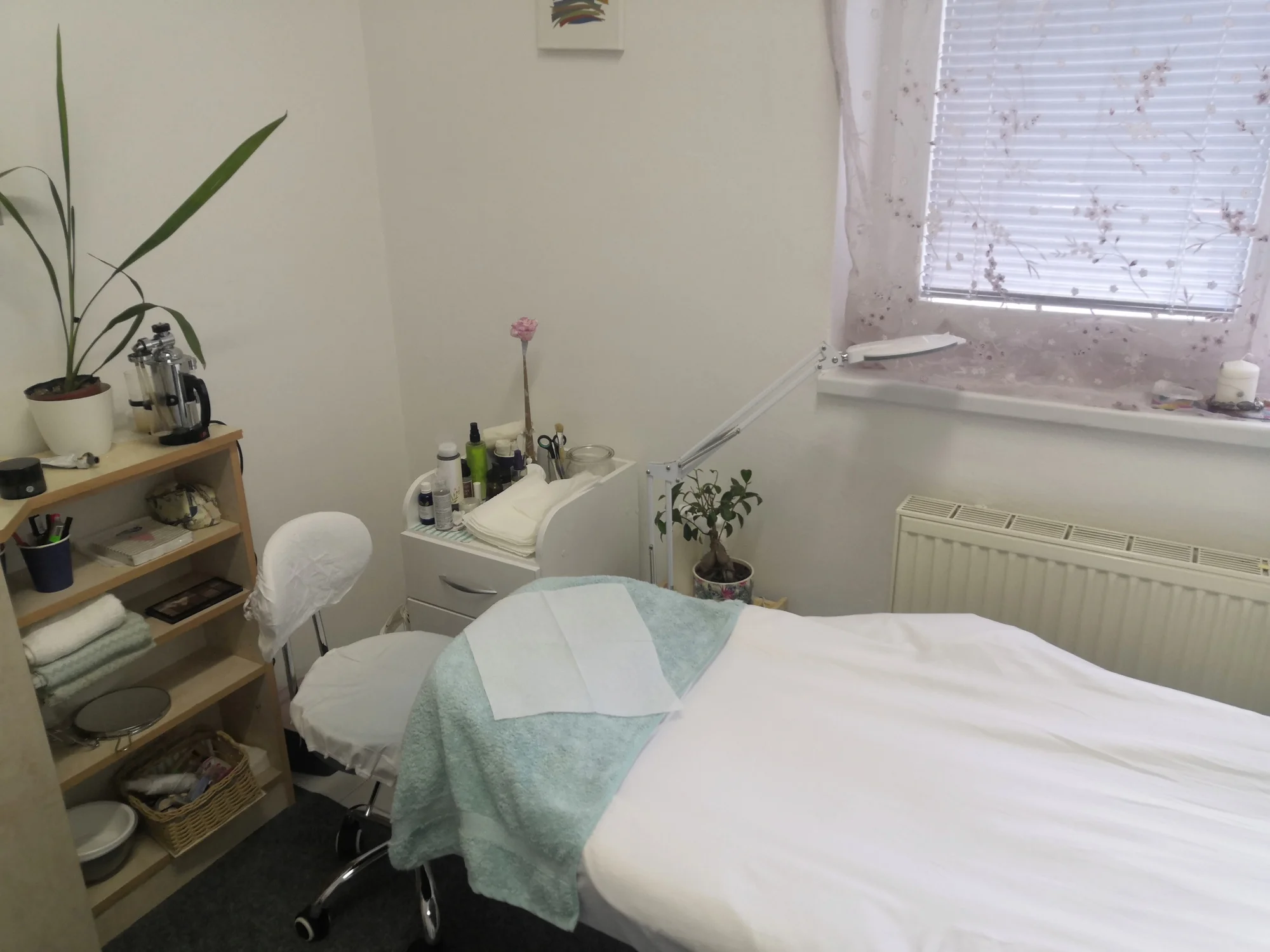 Aromaterapeutické ošetření, olejová masáž obličeje a dekoltu, péče o ruce i zábaly