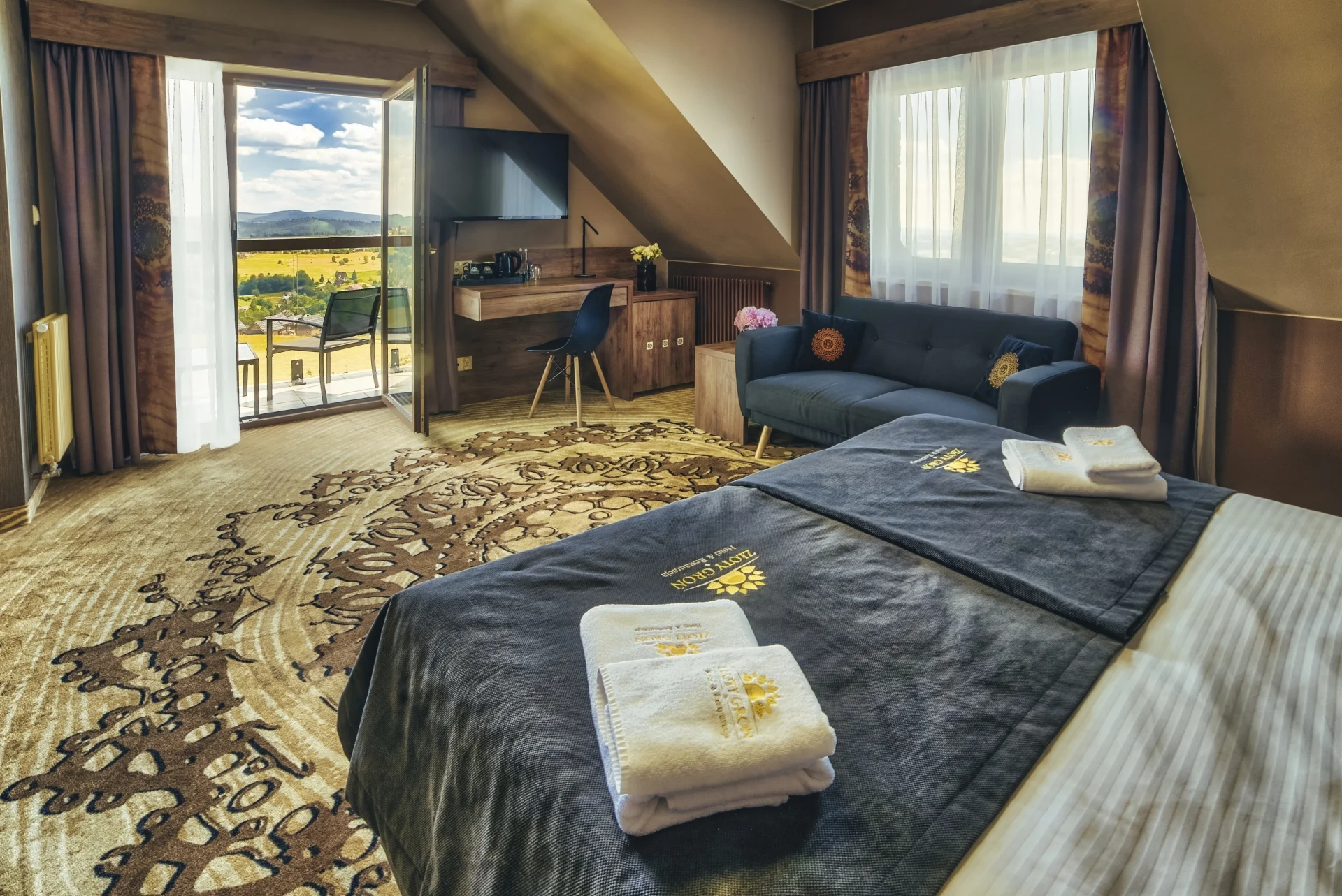 Polské Beskydy: hotel přímo u lanovky na Złoty Groń, snídaně či polopenze a wellness i bazén