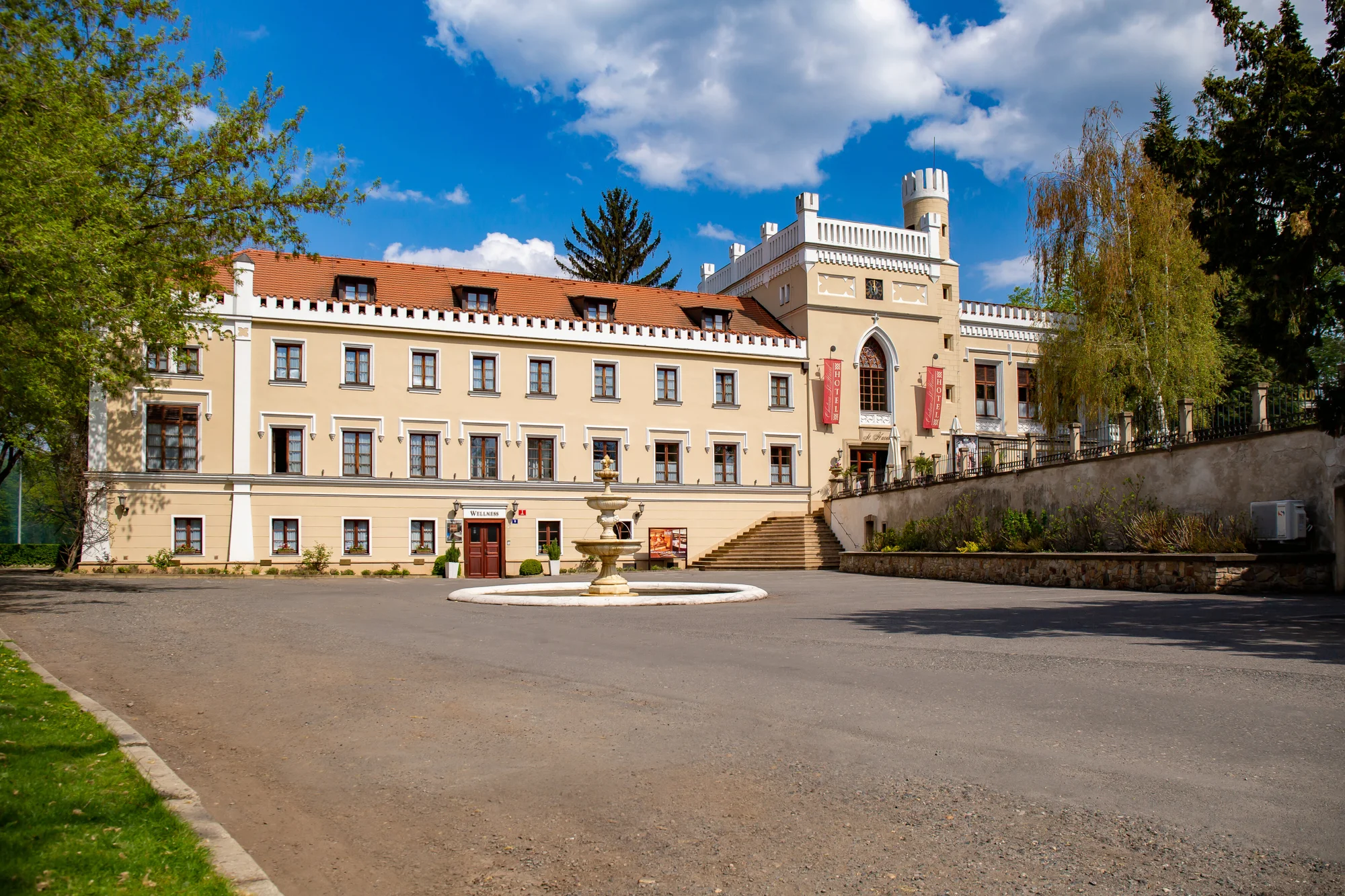 Romantický pobyt v hotelu Chateau St. Havel****: zámecké snídaně, degustační večeře, wellness i šampaňské