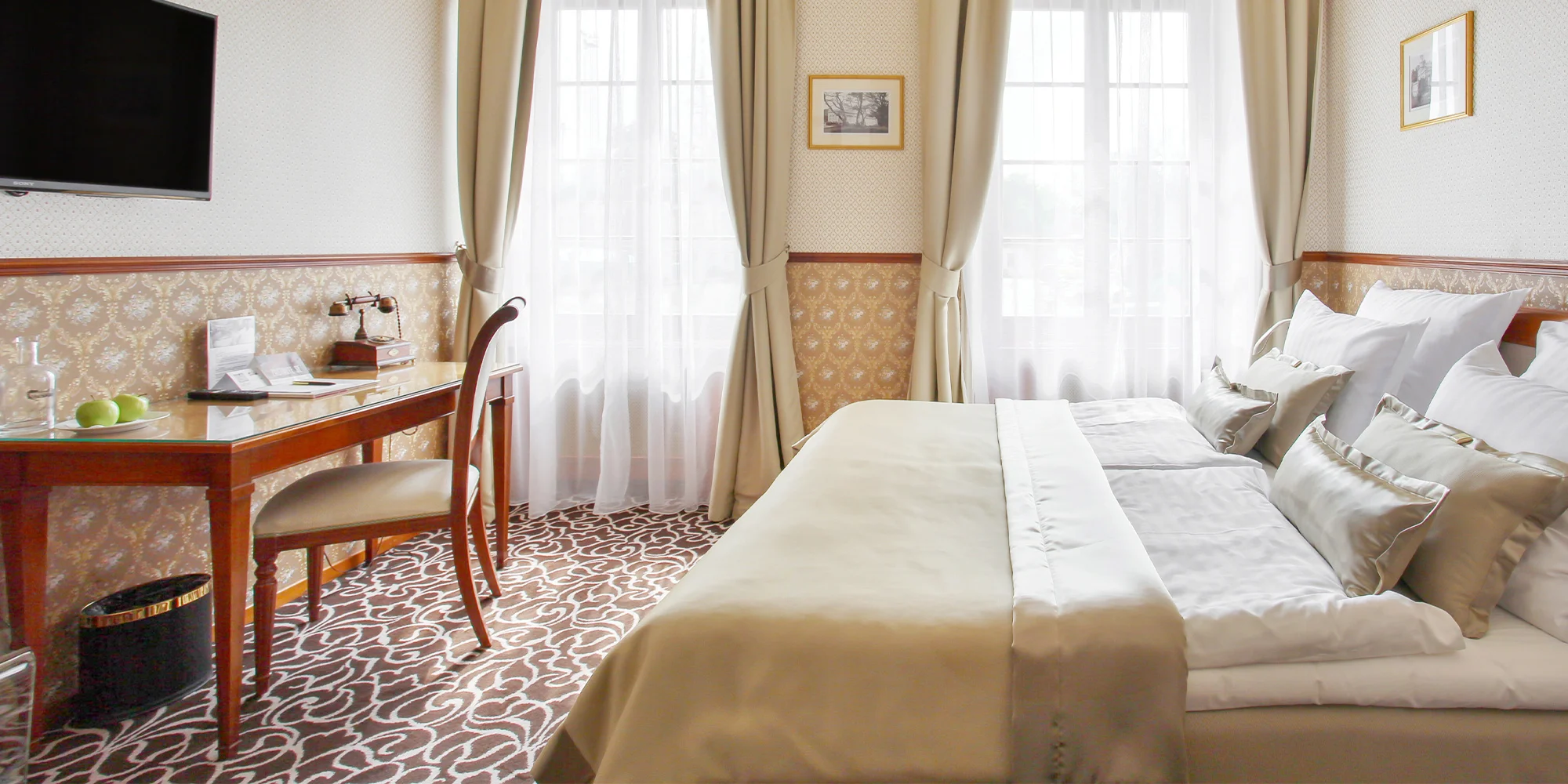 Romantický pobyt v hotelu Chateau St. Havel****: zámecké snídaně, degustační večeře, wellness i šampaňské