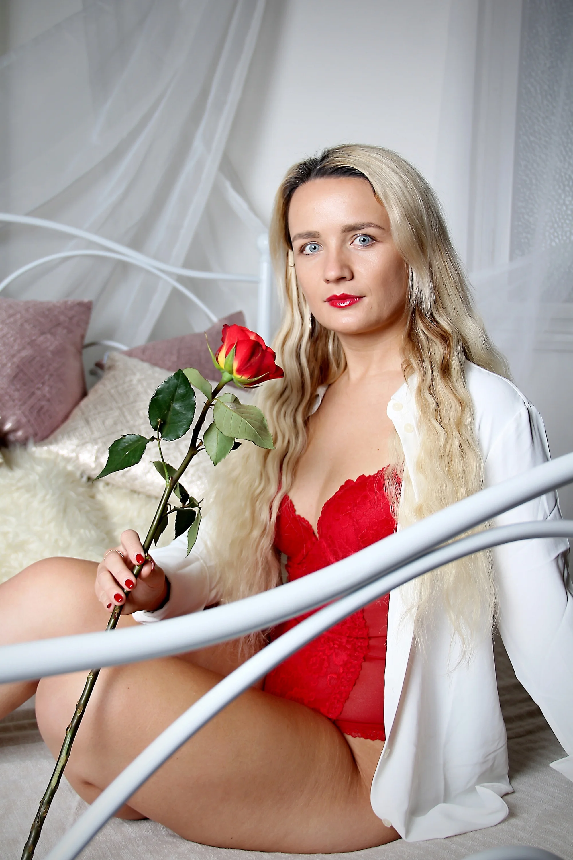 Boudoir focení v ateliéru pro 1 osobu: 30–60 min. focení, 5 ks upravených fotek
