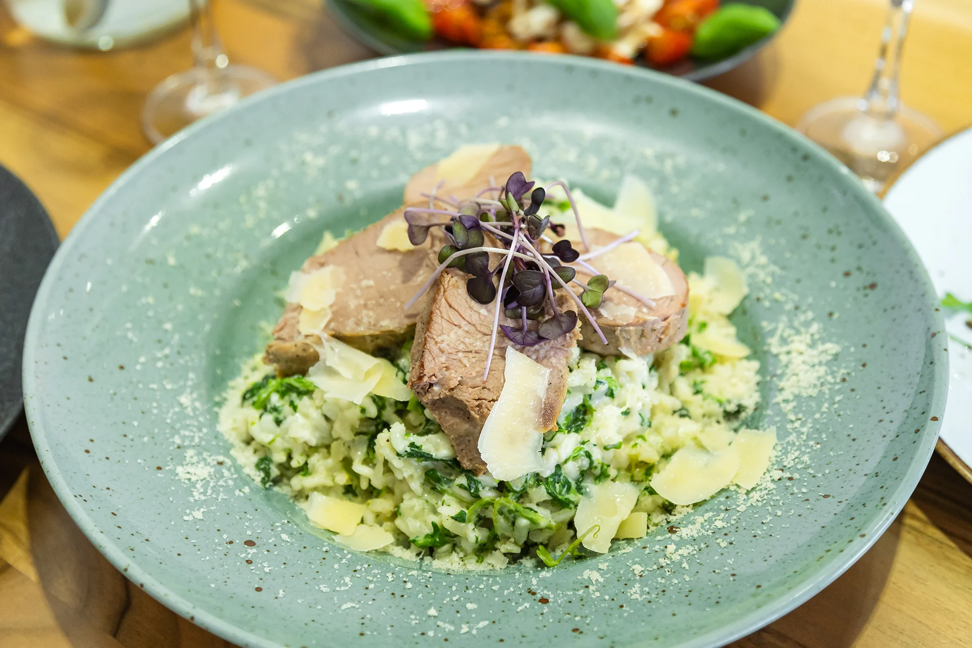 Tříchodové italské menu s rizotem, panenkou a proseccem pro dva