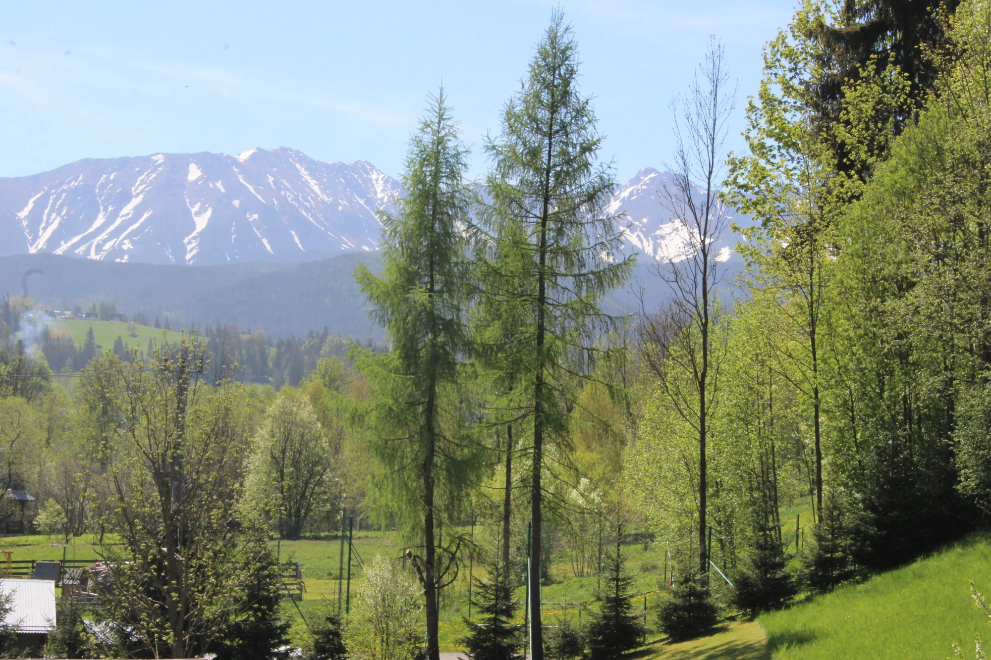 Pobyt v Zakopaném s výhledem na Tatry se snídaní