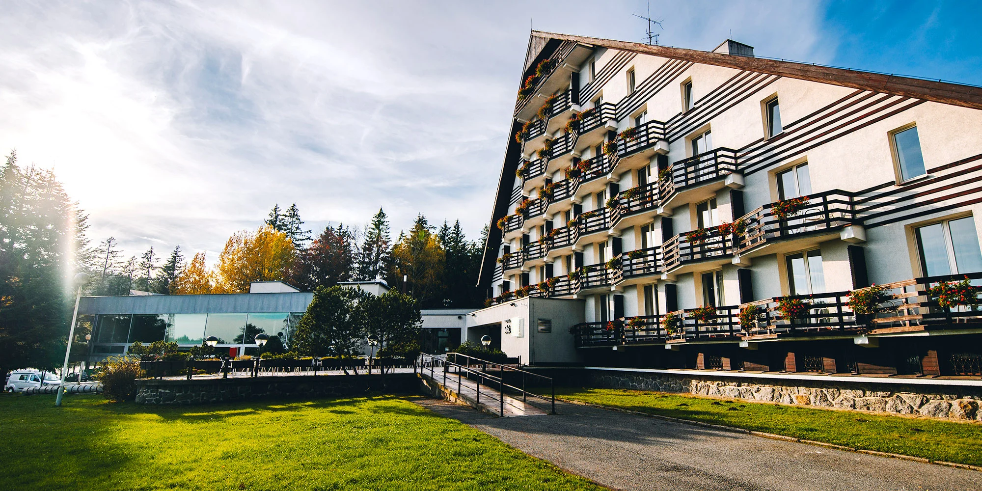 Pobyt na Vysočině s polopenzí a wellness s bazénem a vířivkou