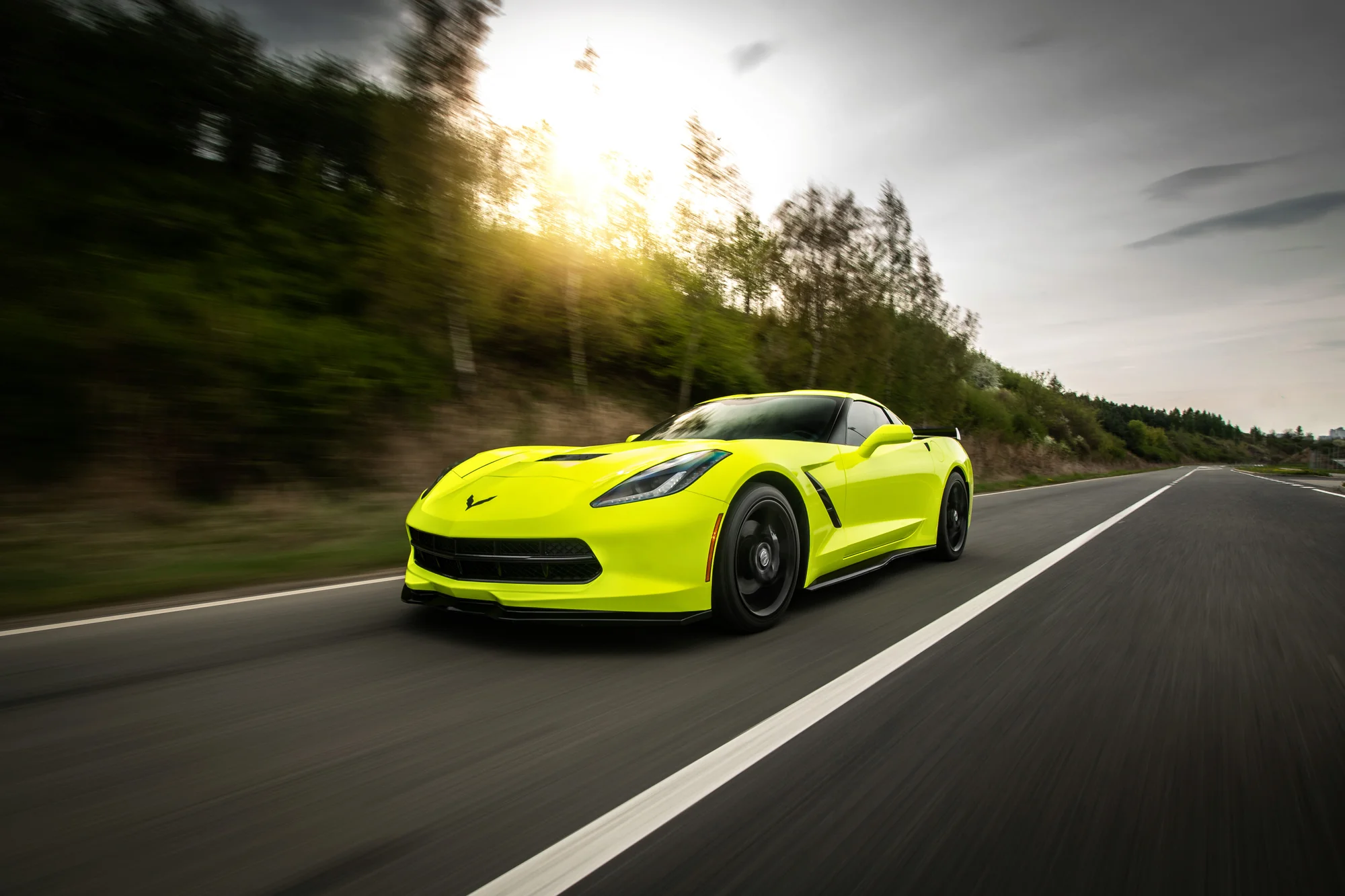 Americká legenda Chevrolet Corvette C7: Spolujízda i řízení supersportu až na 45 min.