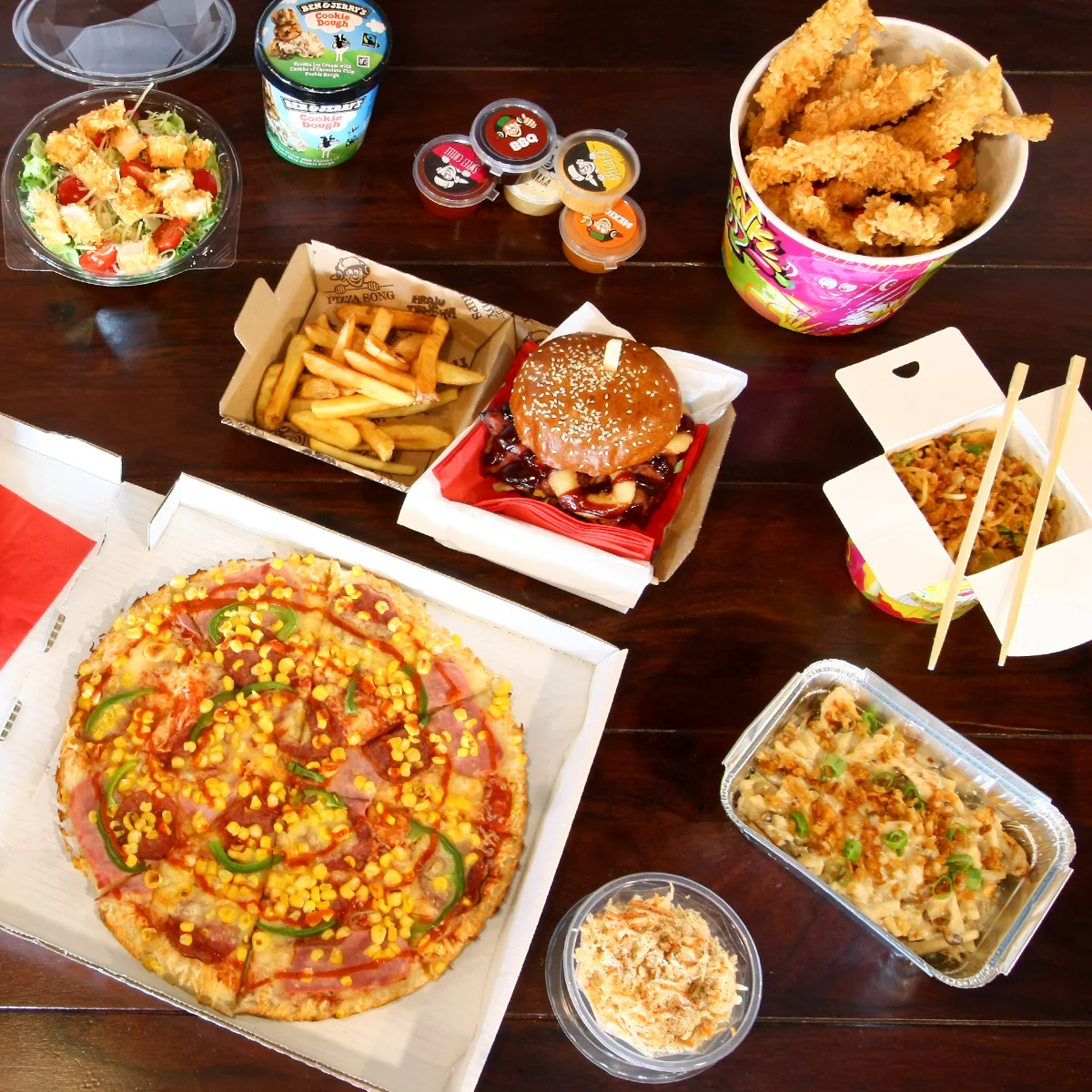 Maníkova pizza: otevřené vouchery na celé menu včetně nápojů, 250 až 1000 Kč
