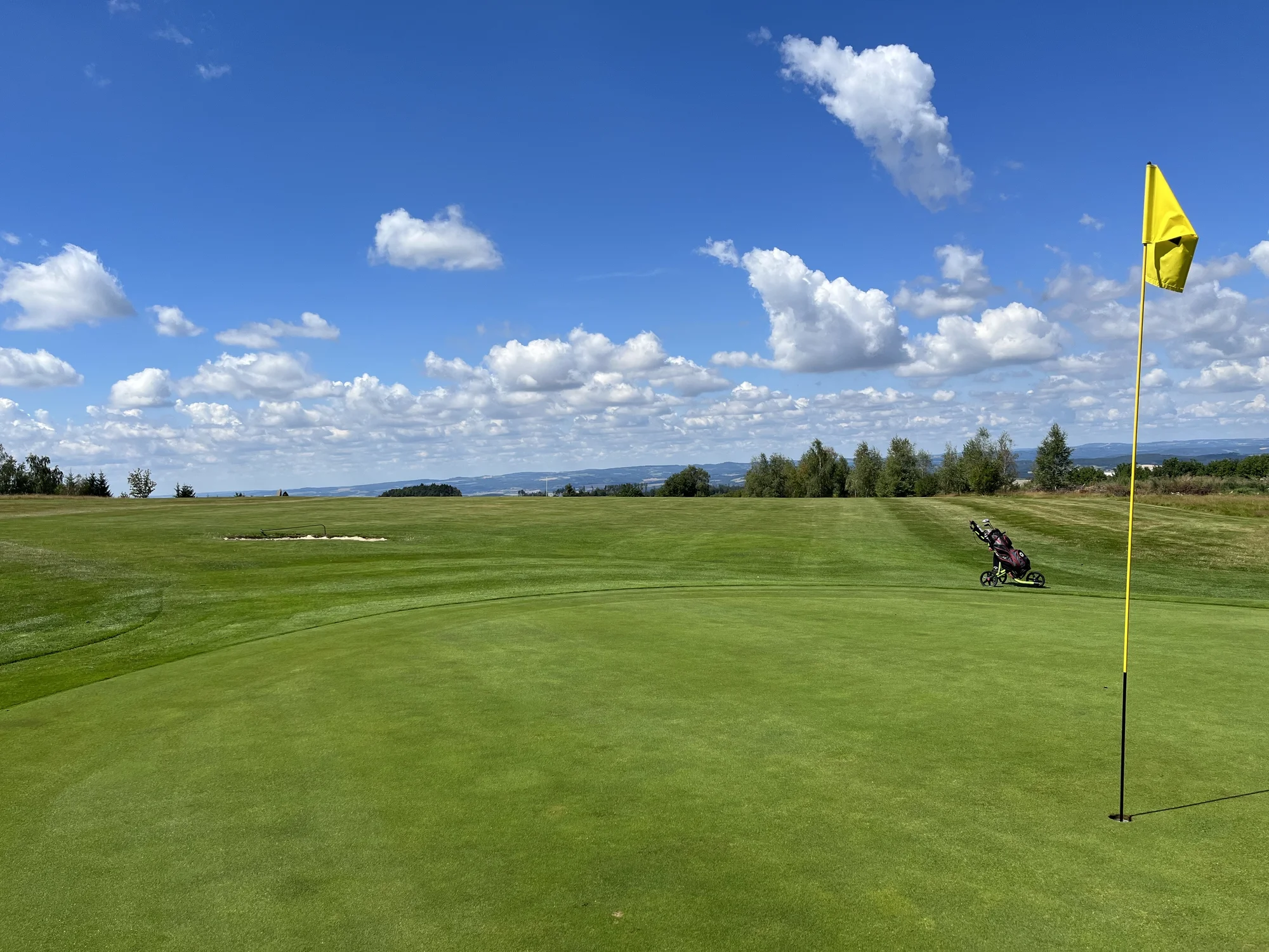 Pobyt v golfovém resortu na Drahanské vrchovině: snídaně, sauna i neomezený vstup na golf