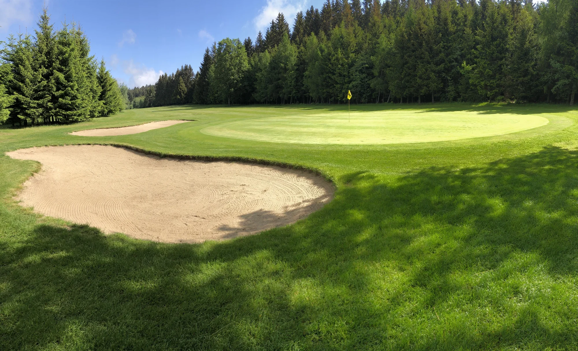 Pobyt v golfovém resortu na Drahanské vrchovině: snídaně, sauna i neomezený vstup na golf