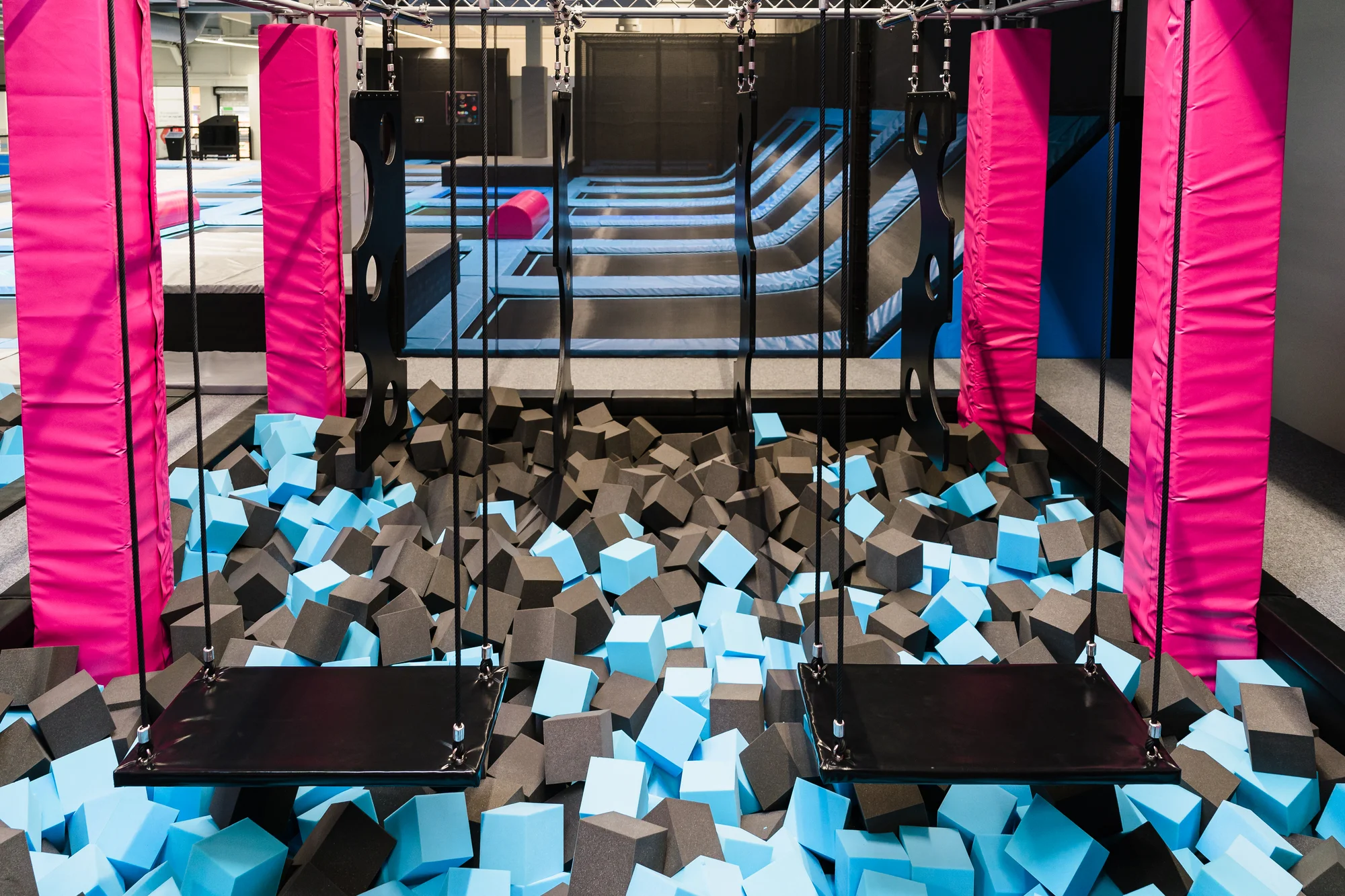 Vstup do trampolínového parku Toboga JUMP! na 60, 90 nebo 120 min.