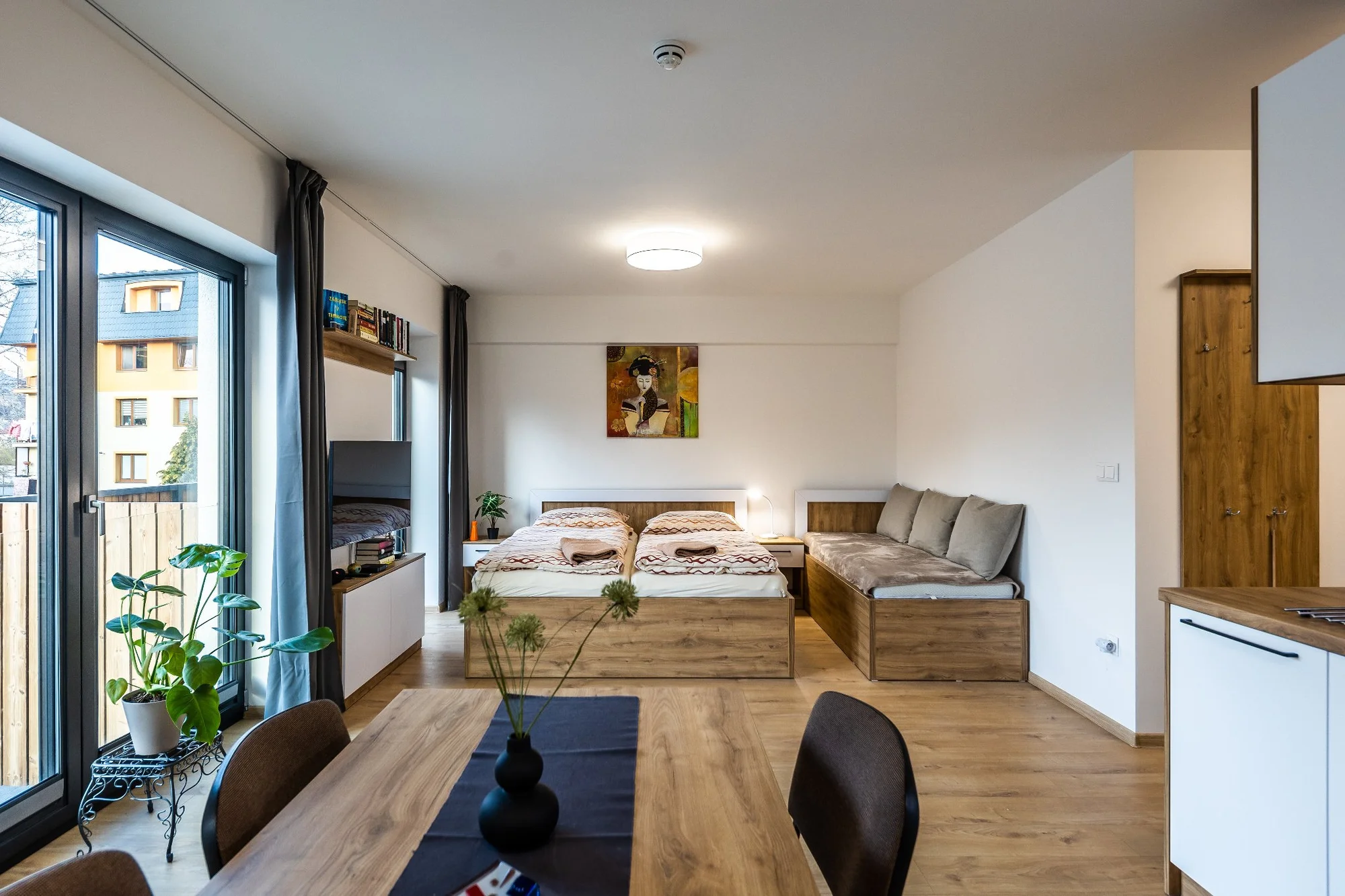 Apartmány v Bešeňové blízko vyhlášeného aquaparku, v ceně neomezený vstup do wellness