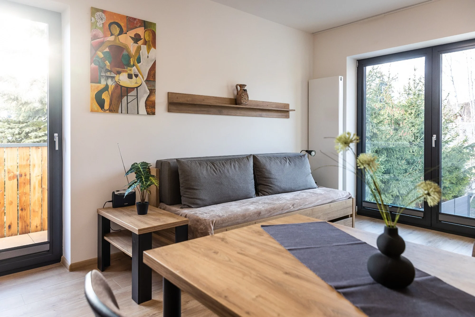 Apartmány v Bešeňové blízko vyhlášeného aquaparku, v ceně neomezený vstup do wellness