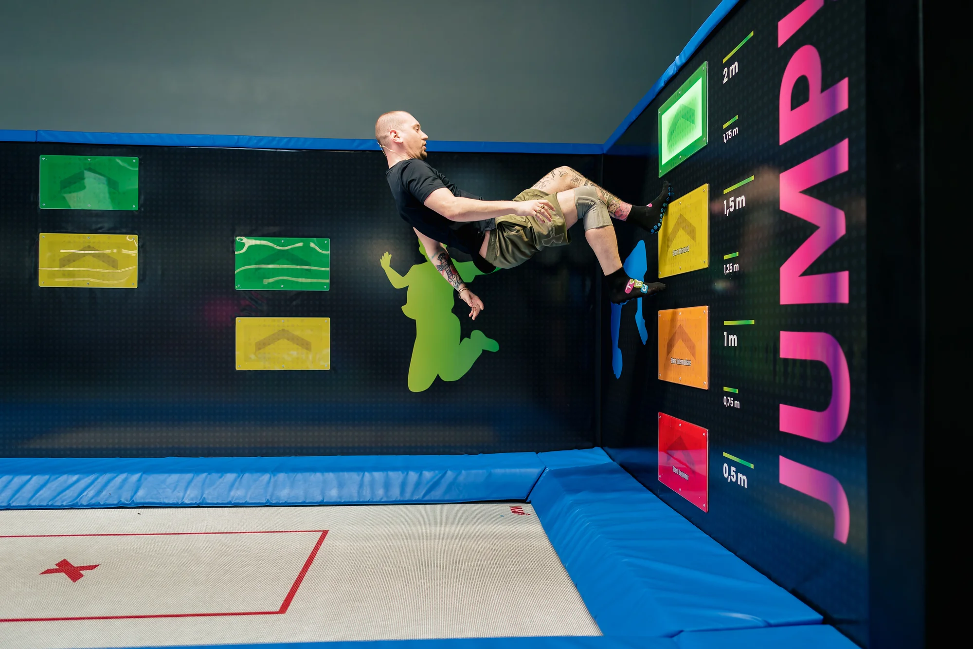 Vstup do trampolínového parku Toboga JUMP! na 60, 90 nebo 120 min.