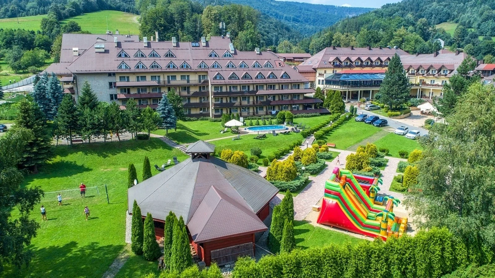 Pobyt ve Slezských Beskydech: hotel se super wellness a spoustou atrakcí pro děti, snídaně či polopenze