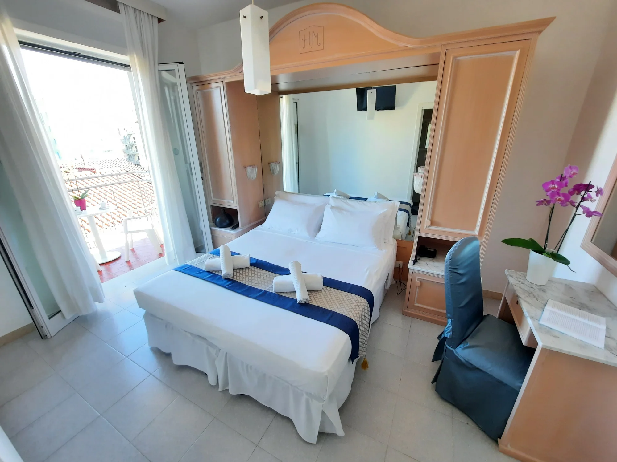 Italské Jesolo: hotel přímo u pláže, pokoj s balkónem a snídaně nebo polopenze