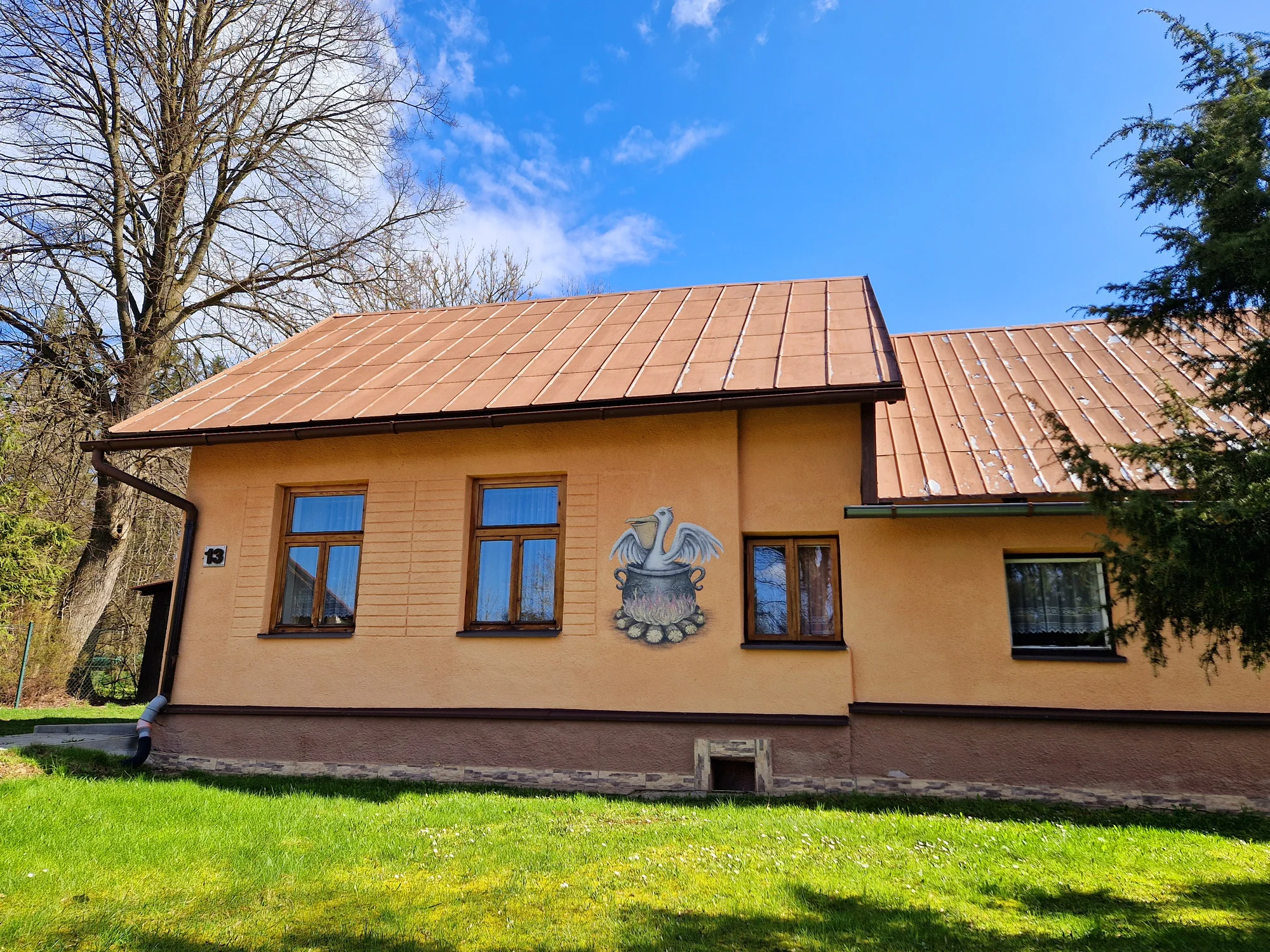 Pobyt v chaloupce pod Peklem Čertovina až pro 7 osob s polopenzí a bazénem