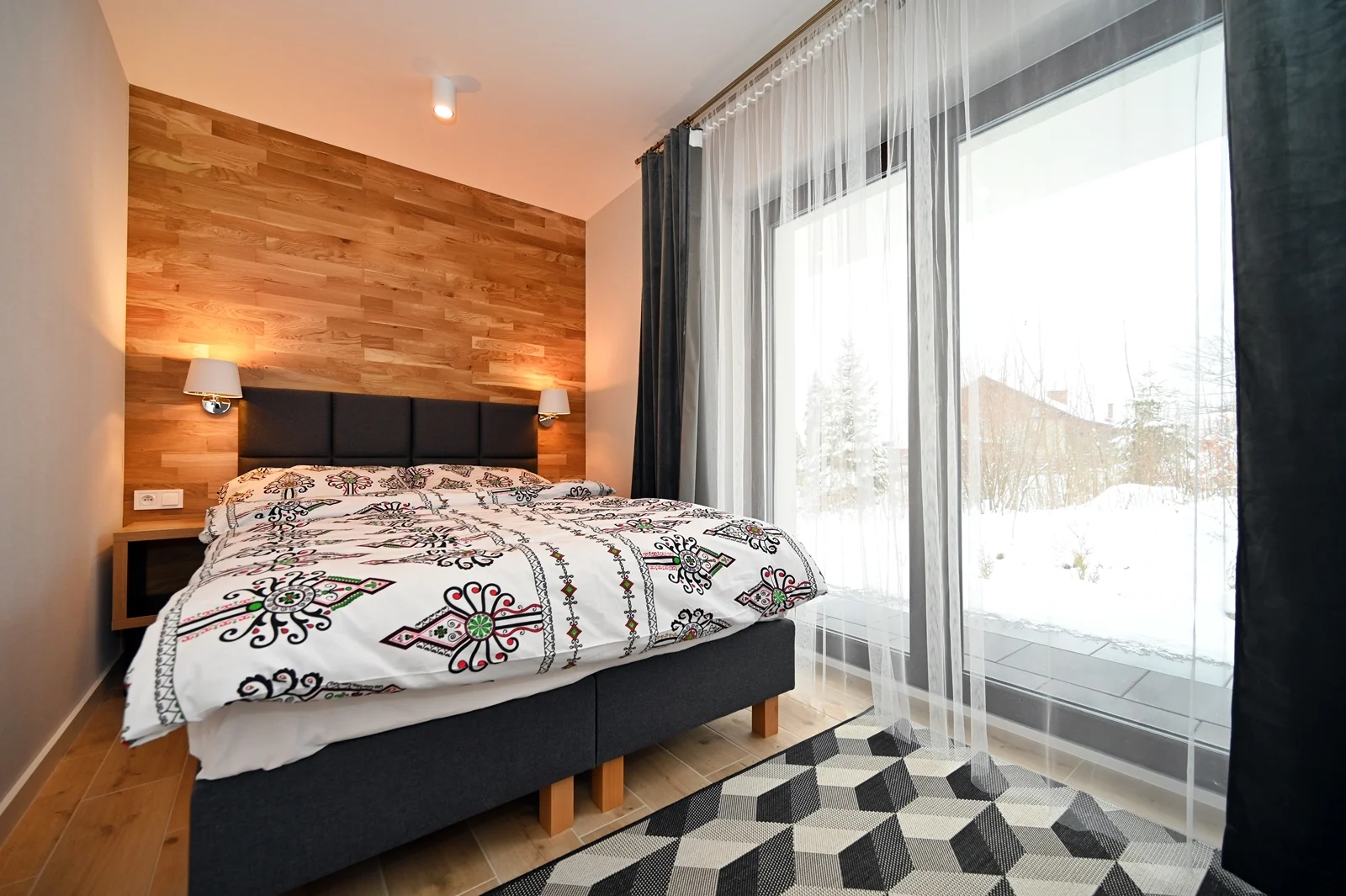 Moderní apartmány v polských Beskydech: snídaně, sauna i turistika