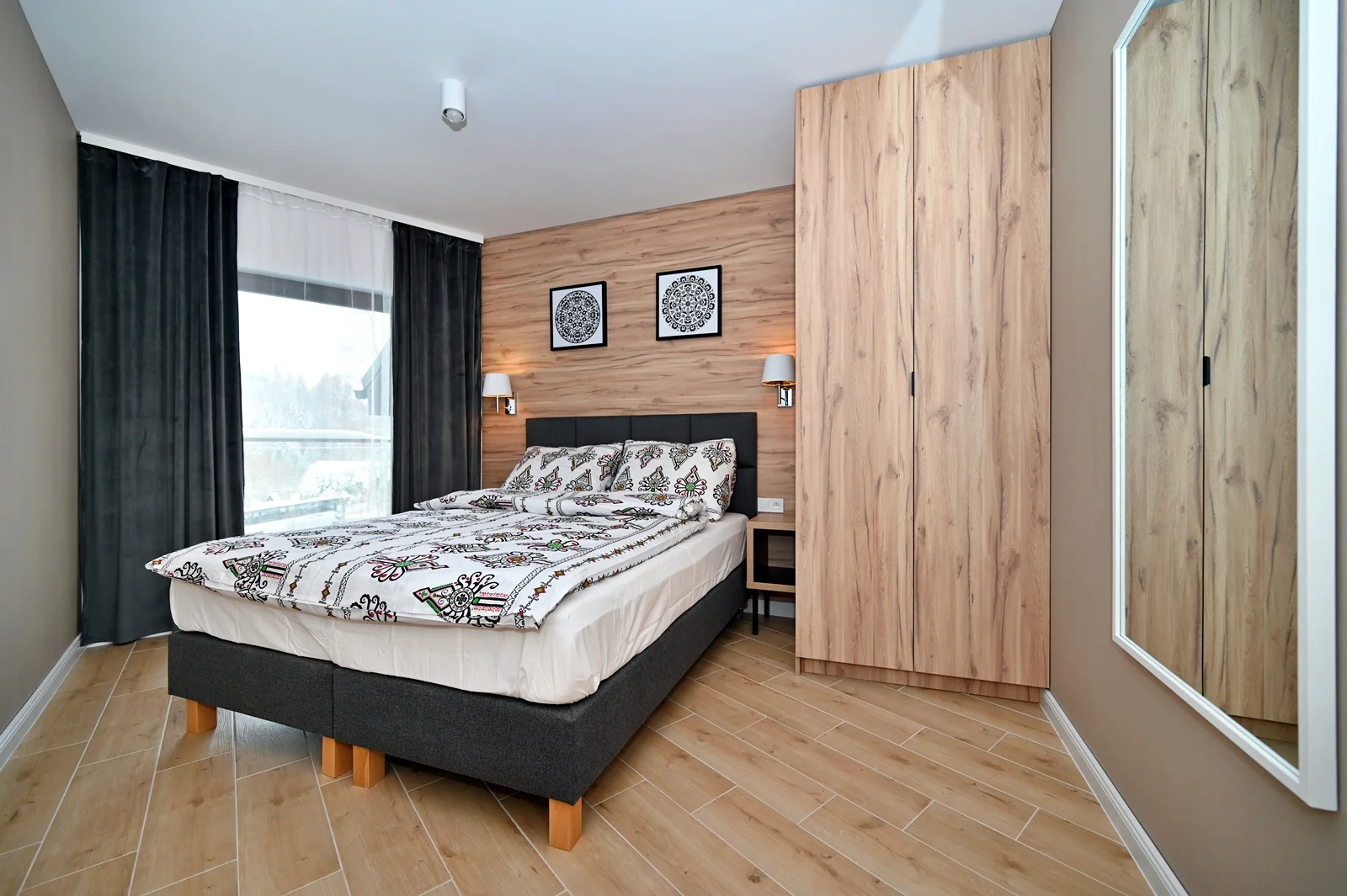 Moderní apartmány v polských Beskydech: snídaně, sauna i turistika