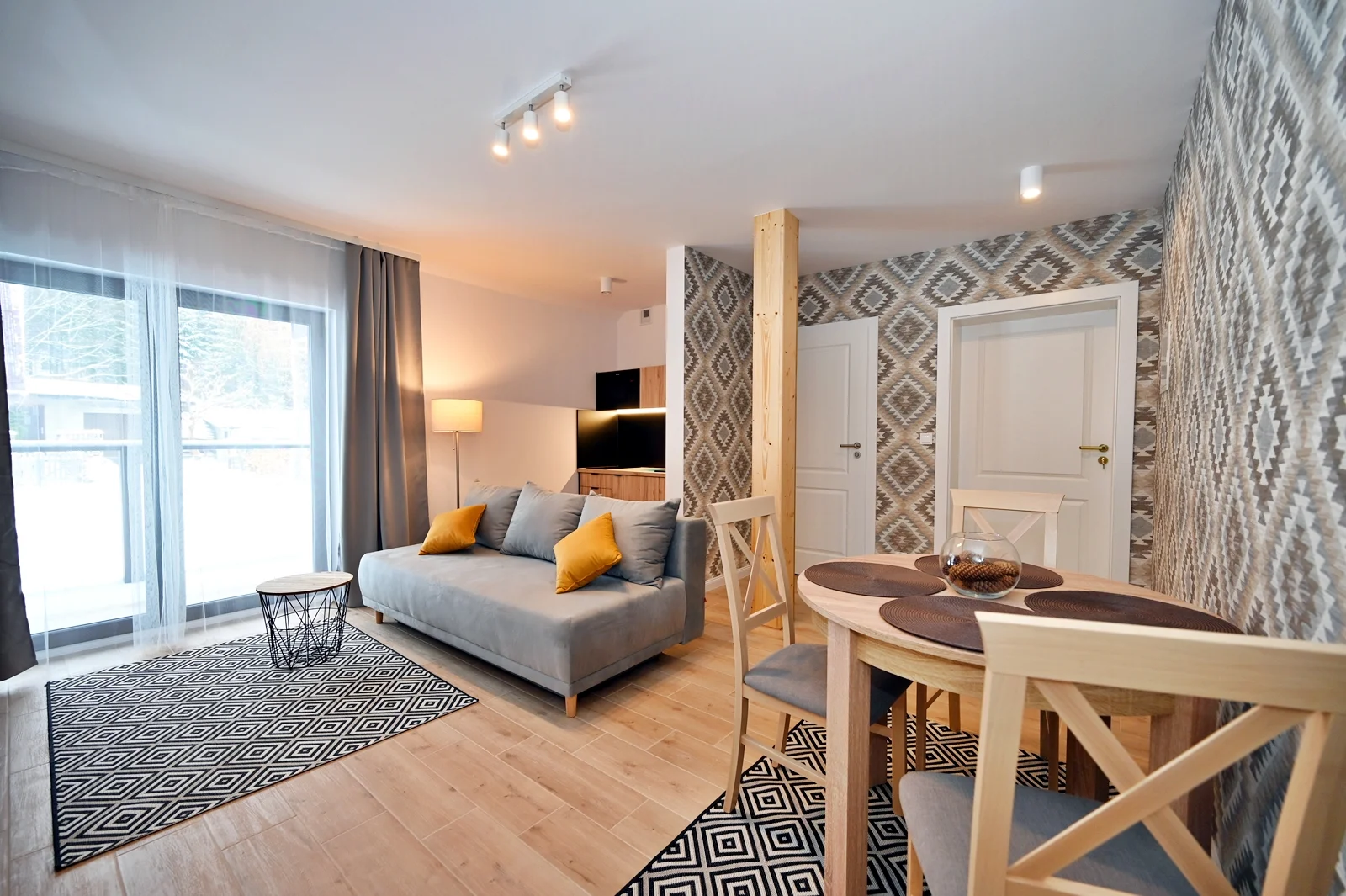 Moderní apartmány v polských Beskydech: snídaně, sauna i turistika
